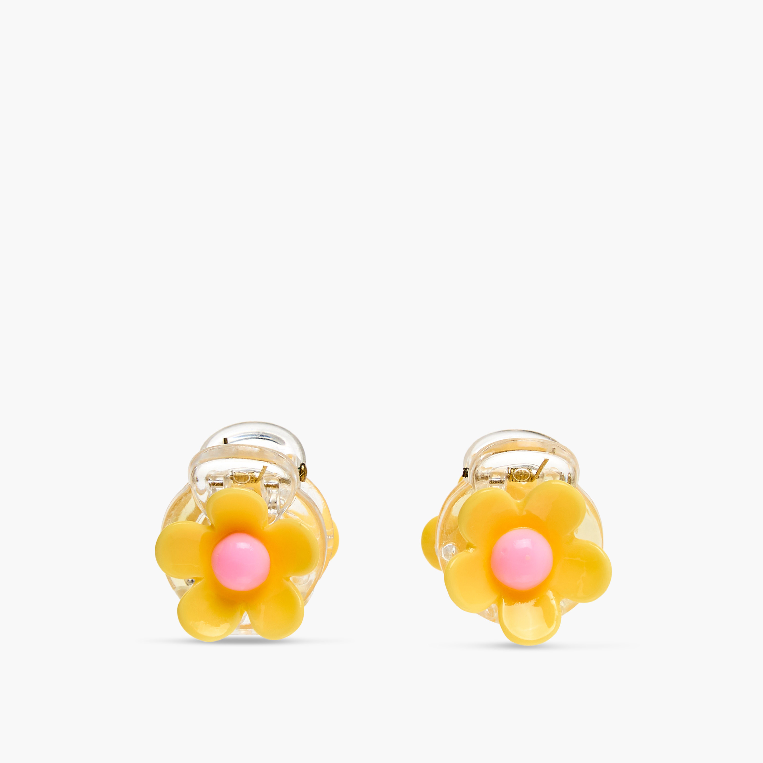 مشابك شعر بتصميم زهرة للبنات من تشارمز - طقم 10 قطع-girls-accessories-hairaccessories-image-5