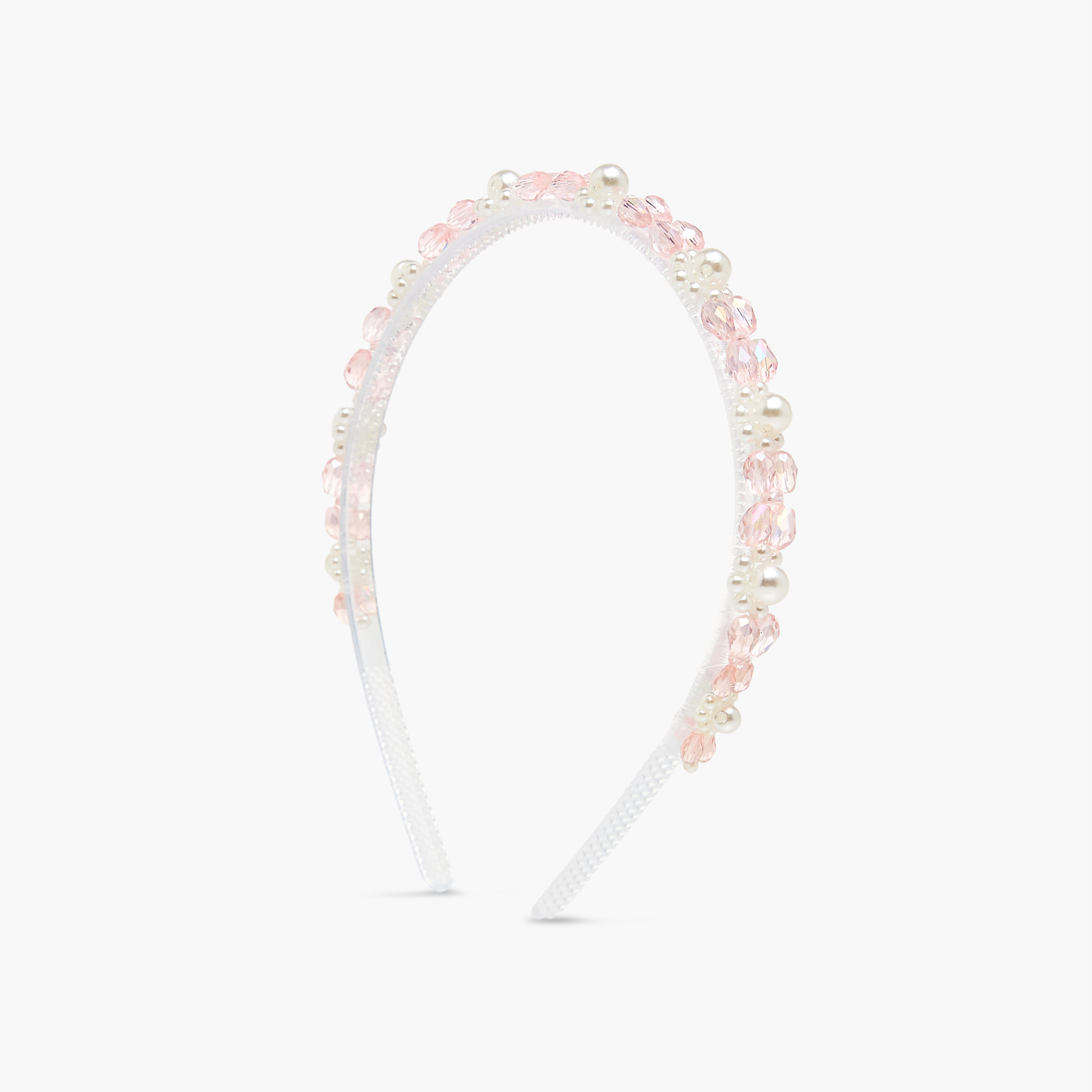 Charmz Girls Hairband with Pearl Embellishment - Polyester-girls-accessories-hairaccessories-image-2