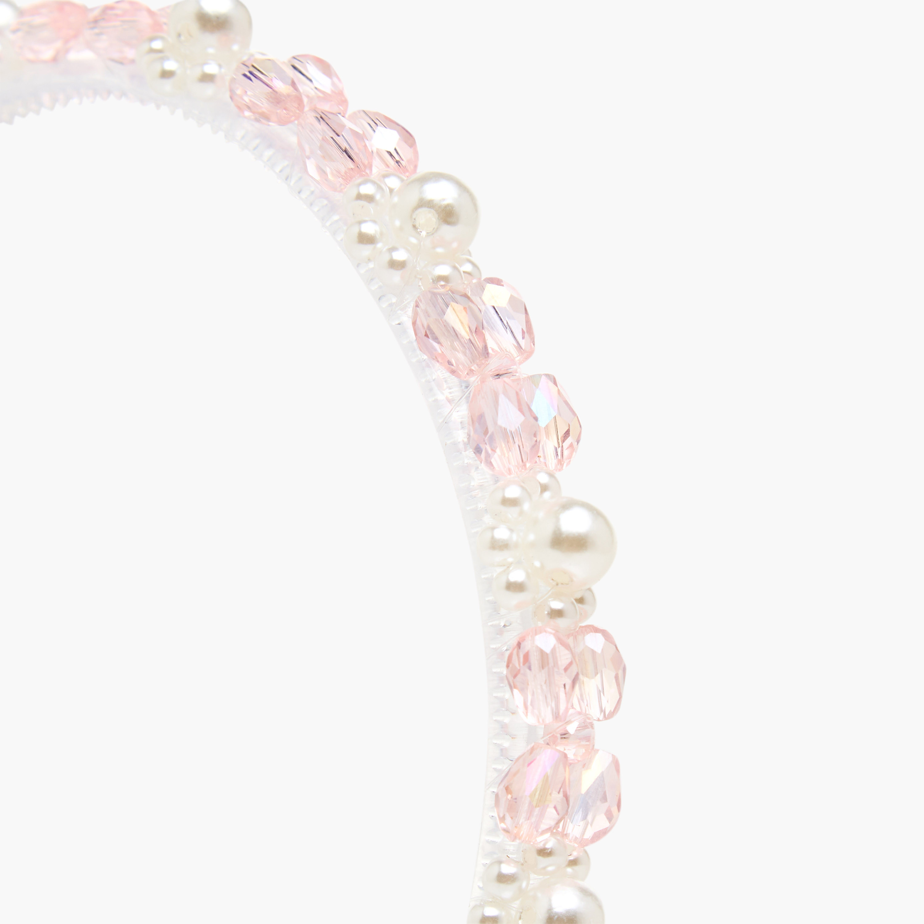 Charmz Girls Hairband with Pearl Embellishment - Polyester-girls-accessories-hairaccessories-image-3