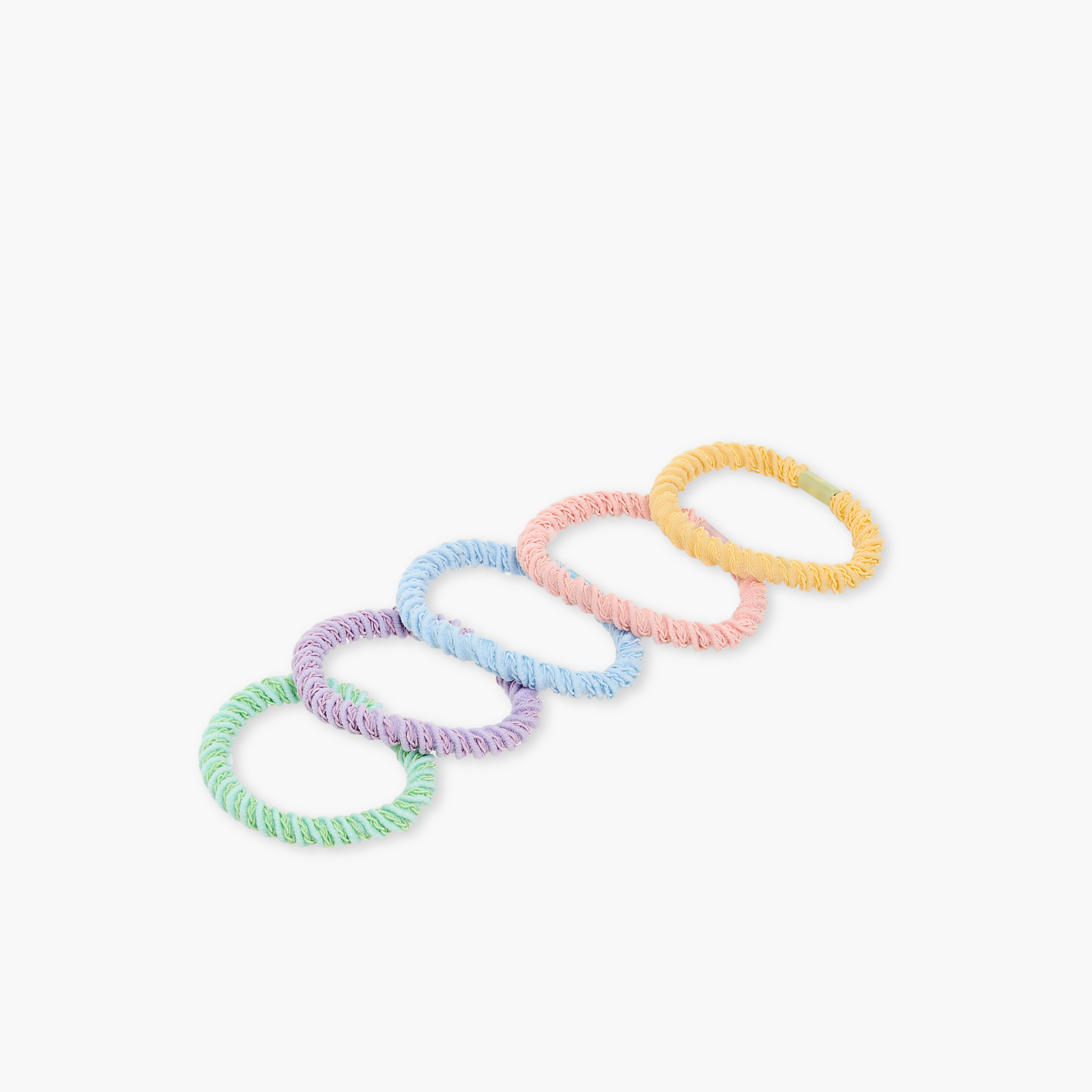 ربطات شعر للبنات من تشارمز - بوليستر - طقم من 5 قطع-girls-accessories-hairaccessories-image-2