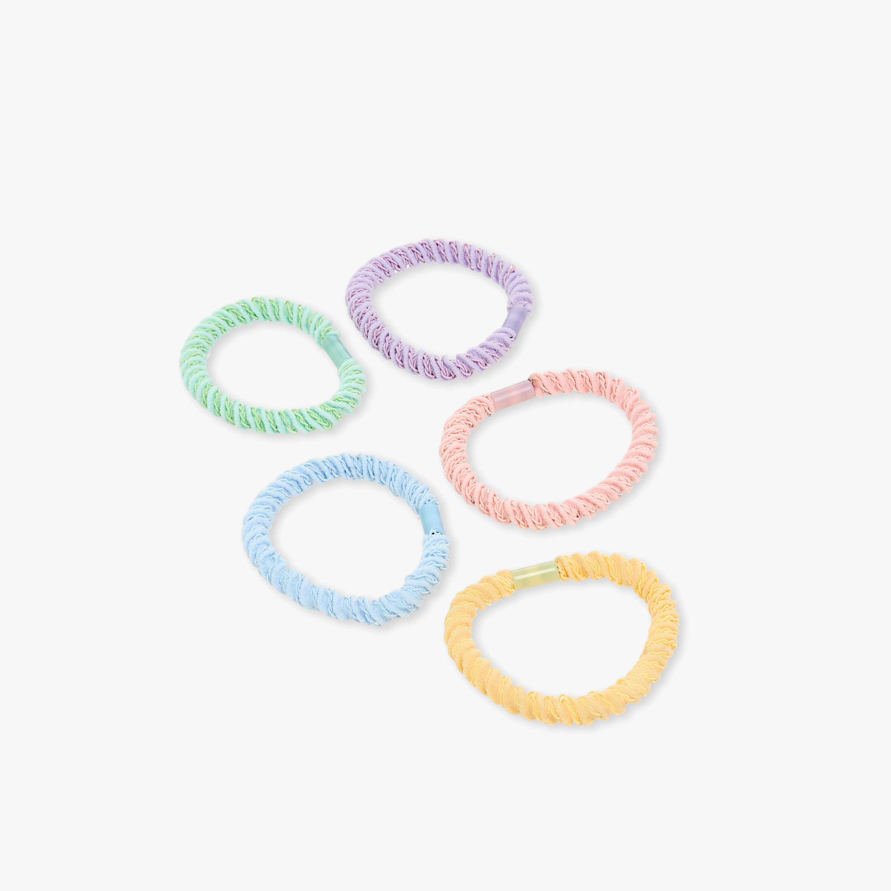 ربطات شعر للبنات من تشارمز - بوليستر - طقم من 5 قطع-girls-accessories-hairaccessories-image-3