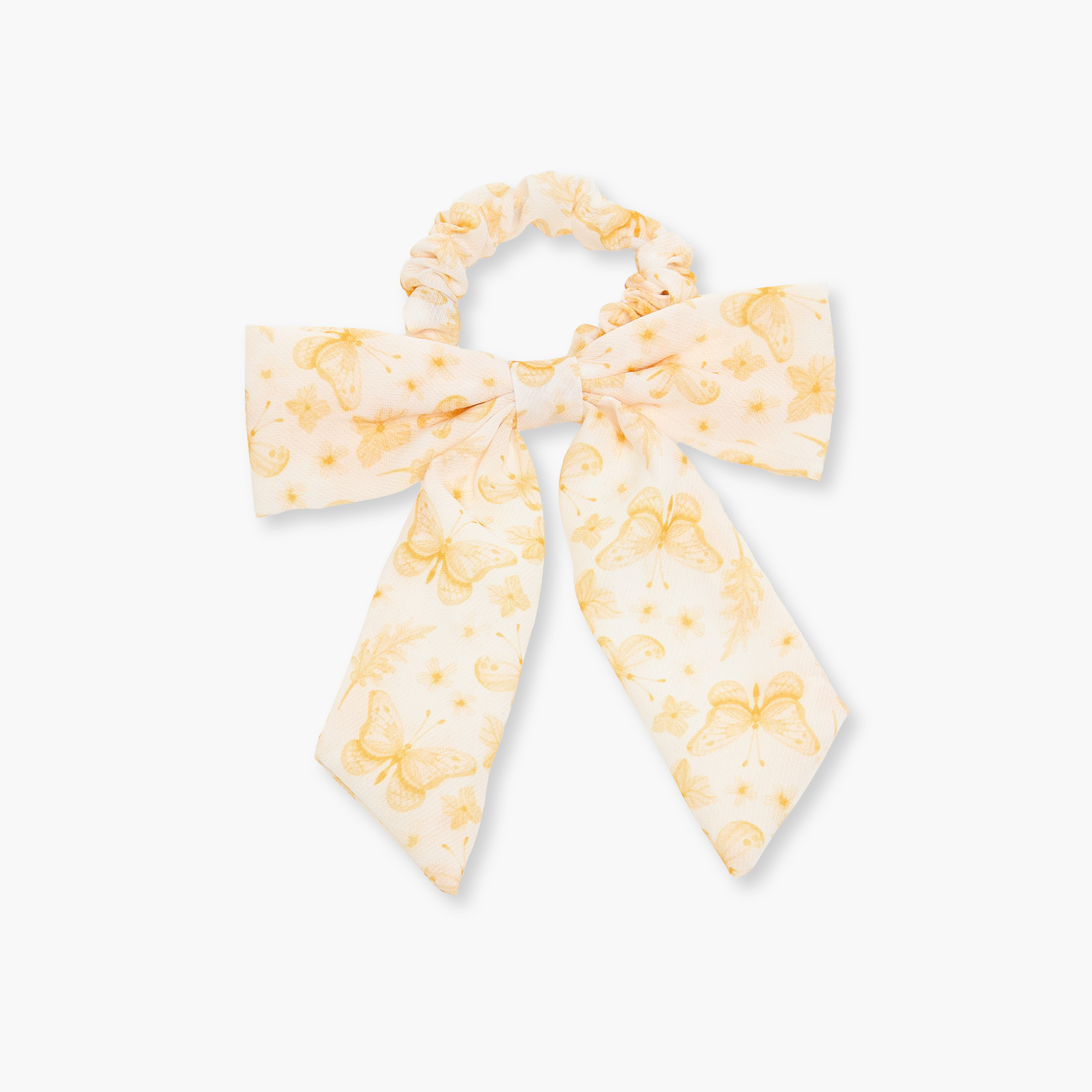 Charmz Girls Hair Scrunchie with Bow Accent - Polyester - Set of 2-girls-accessories-hairaccessories-image-2