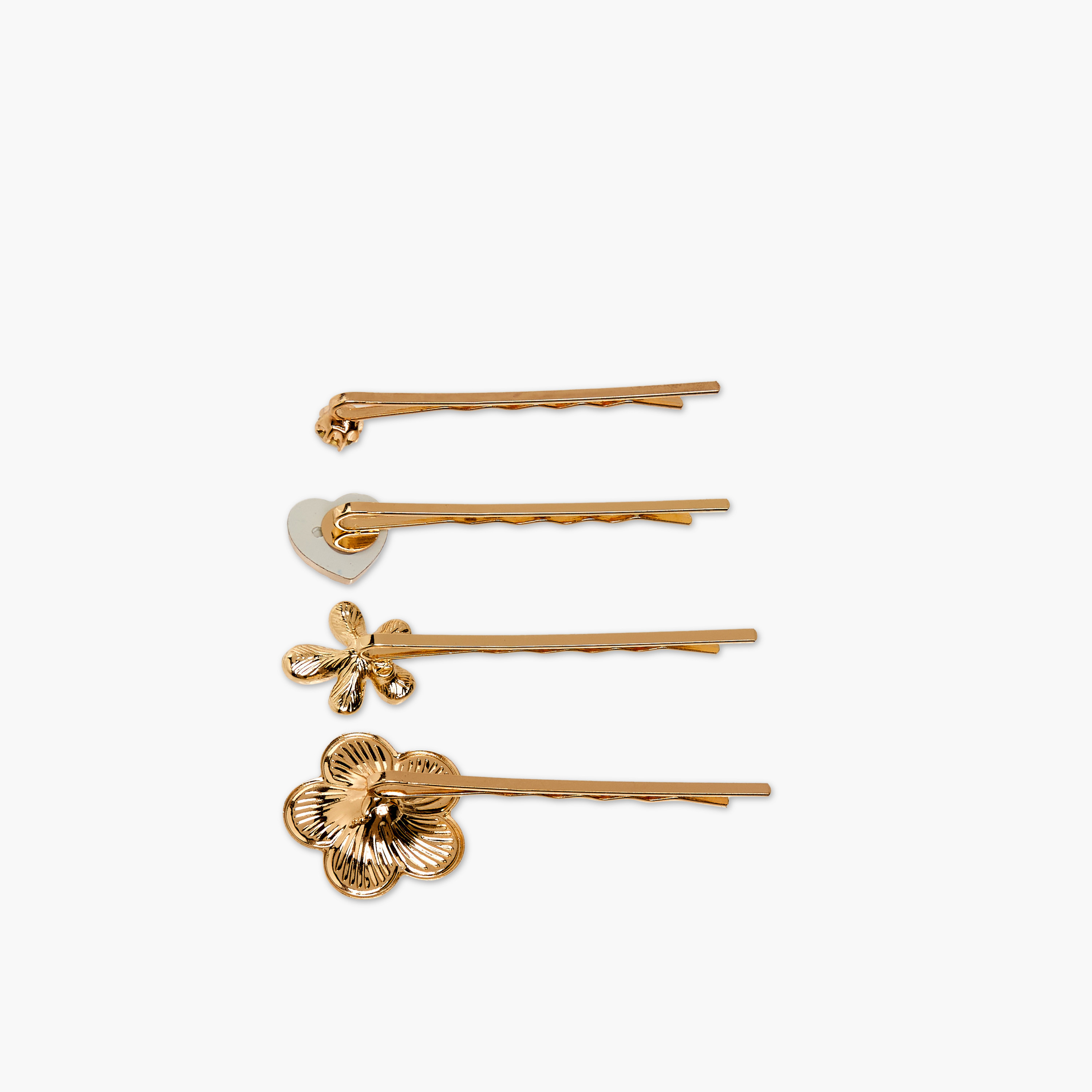 Charmz Girls Hairpin with Embellished Detail - Set of 4-girls-accessories-hairaccessories-image-4