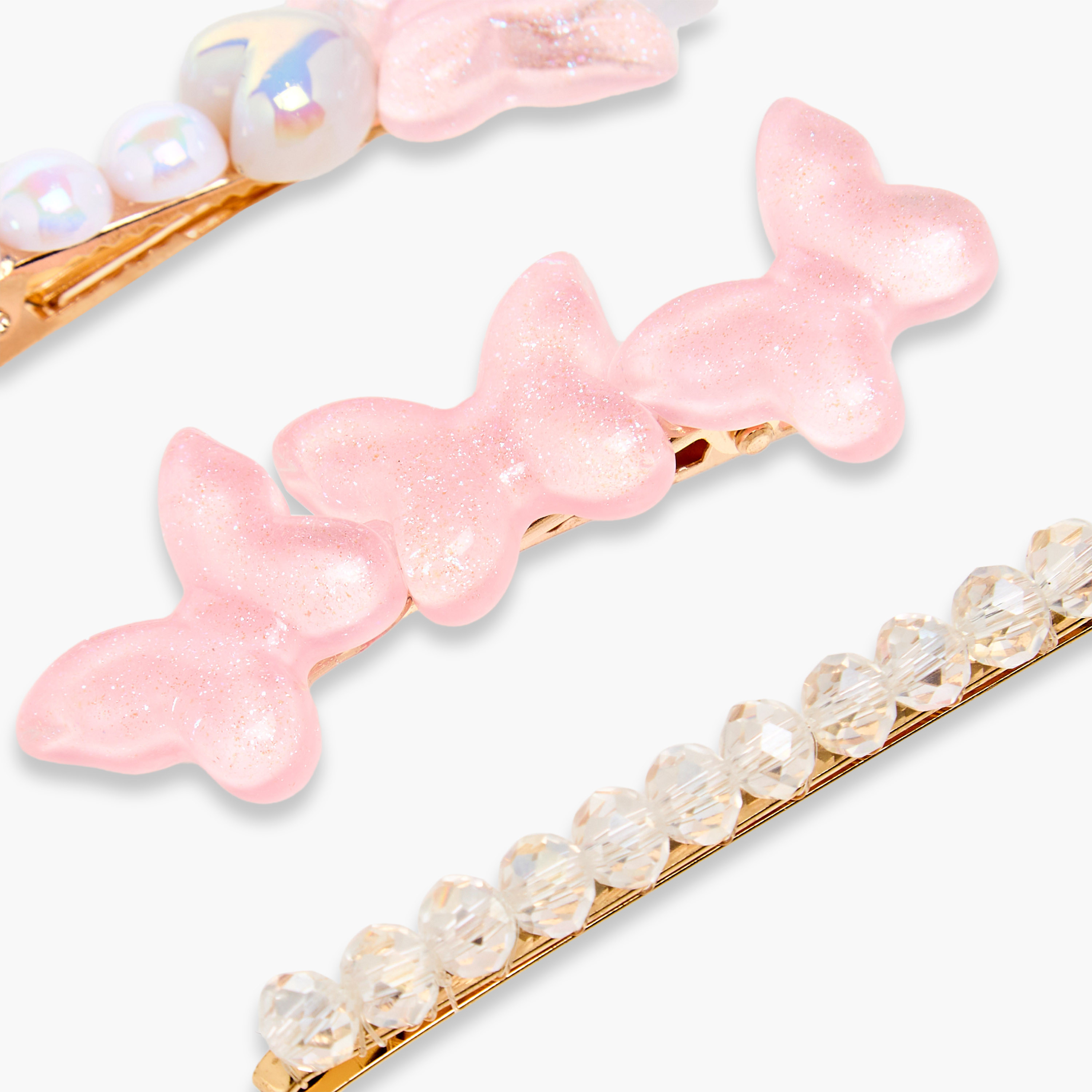 Charmz Girls Hair Clip with Embellished Detail - Set of 3-girls-accessories-hairaccessories-image-5