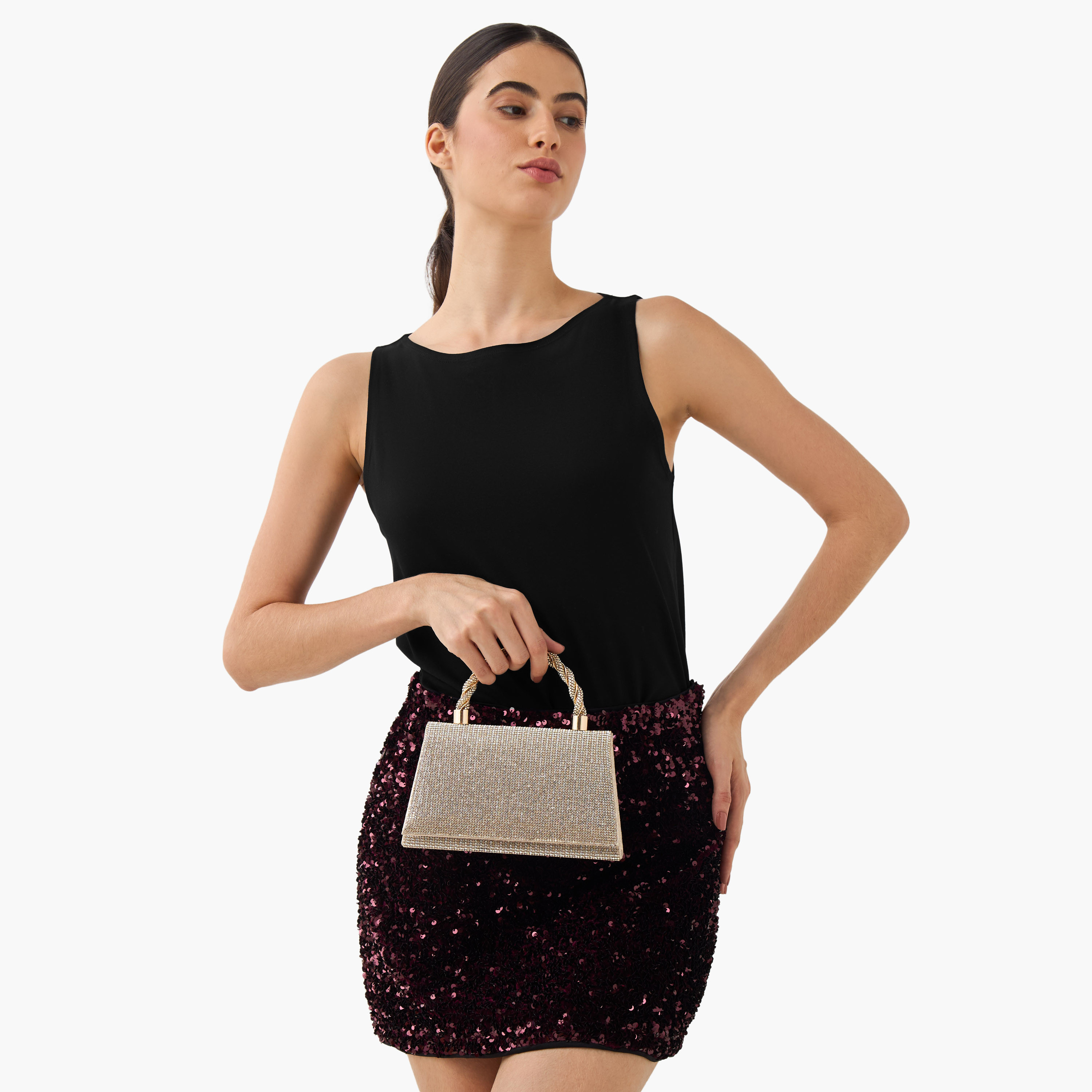 Sasha Diamante Ombre Crossbody Bag with Chain-women-bagsandwallets-handbags-image-2