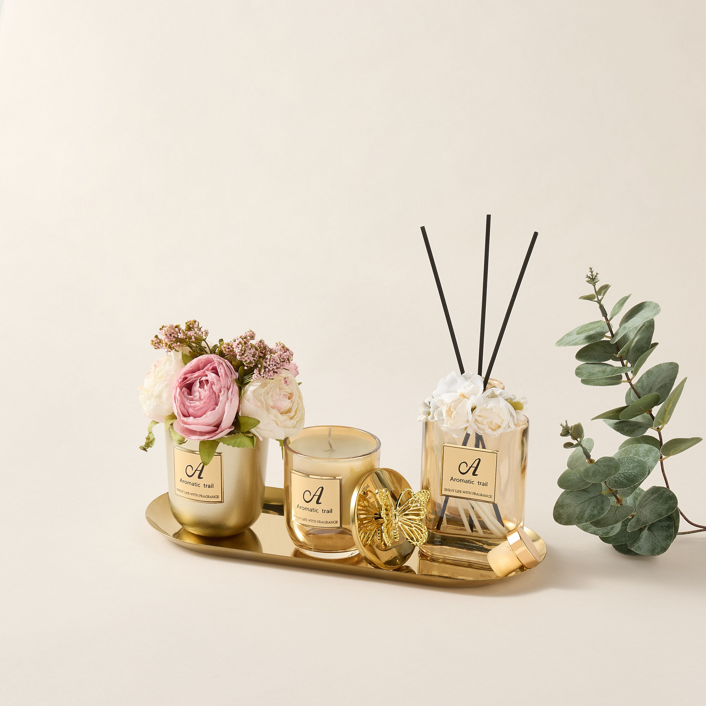 Aurum Vanila Reed Diffuser Gift Set-household-homefragrance-fragrancegiftset-image-2