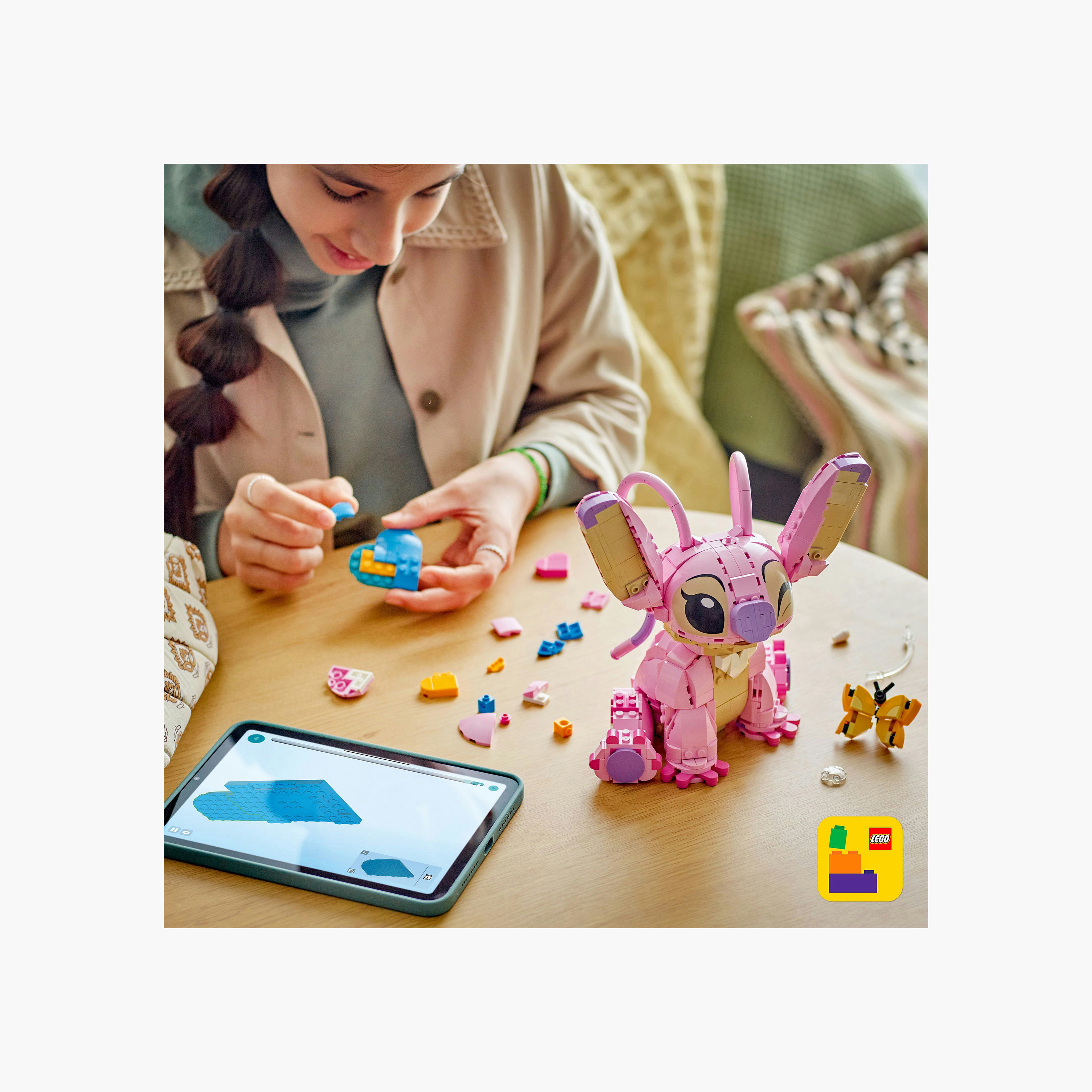 لعبة بناء أنجل ليلو وستيتش للبنات والأولاد والأطفال من ليجو® | ديزني 43257-toys-buildingblocks-blocks-image-5