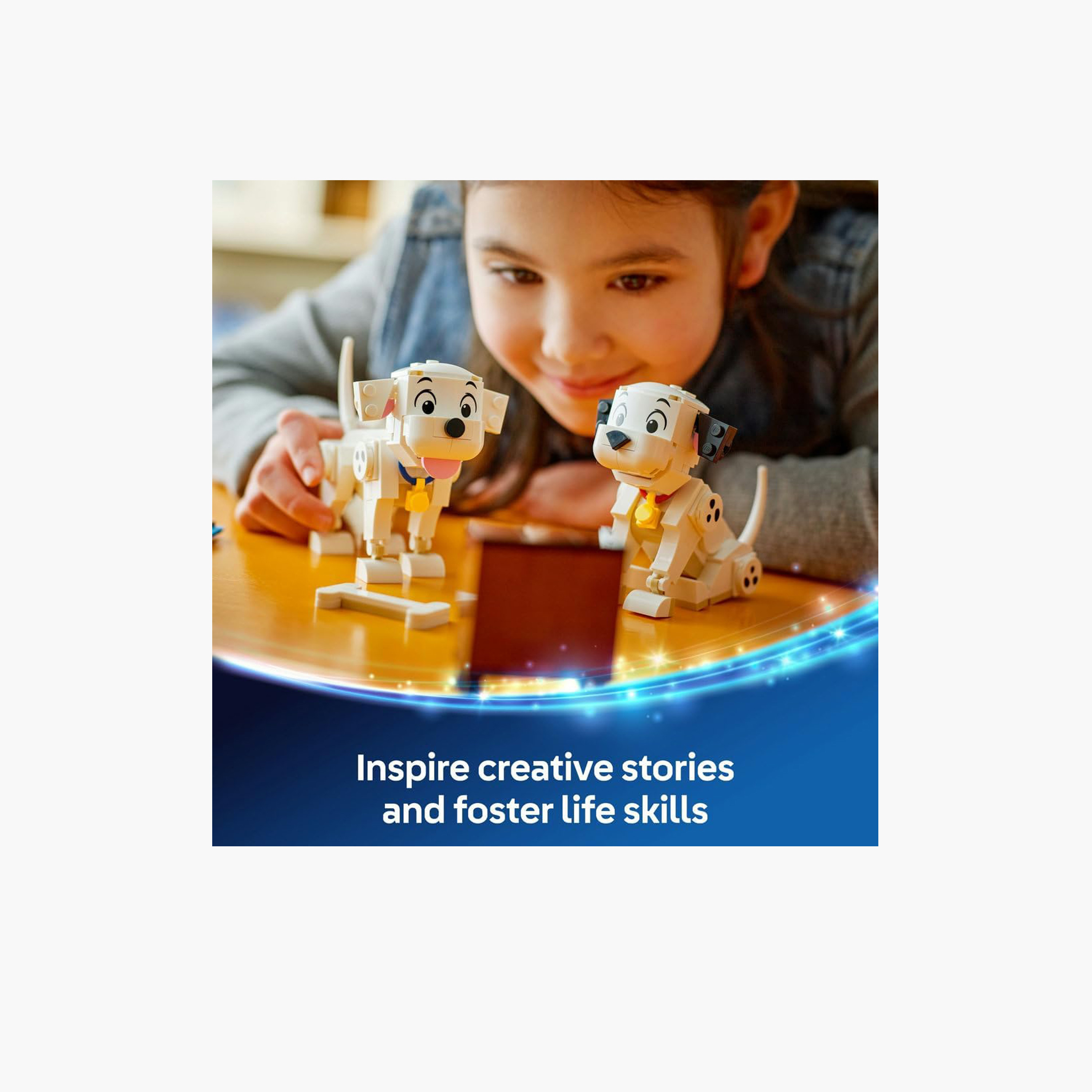 LEGO® ǀ Disney Lucky & Penny 101 Dalmatians Puppies Building Toy 43271 ...