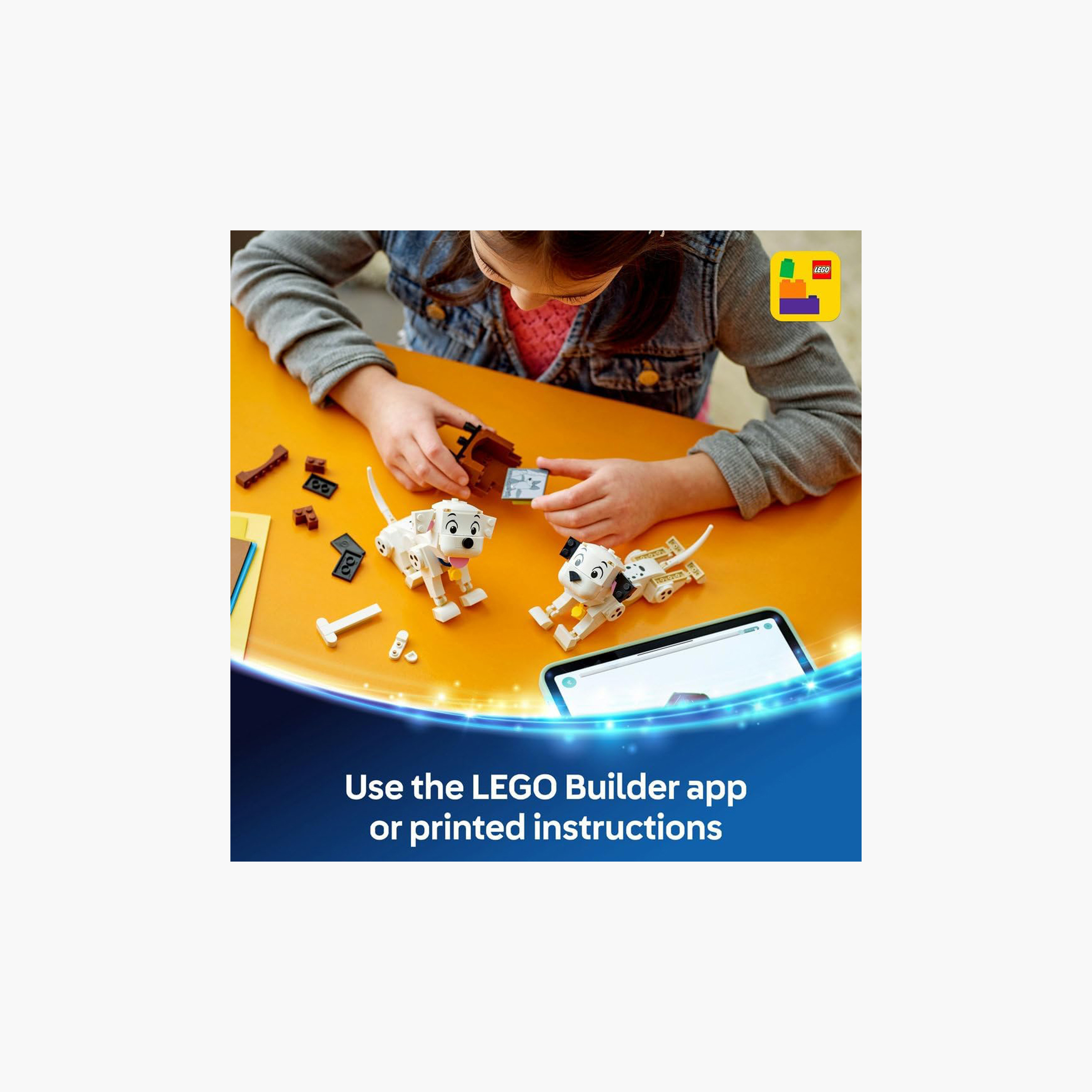 Buy LEGO® ǀ Disney Lucky & Penny 101 Dalmatians Puppies Building Toy ...