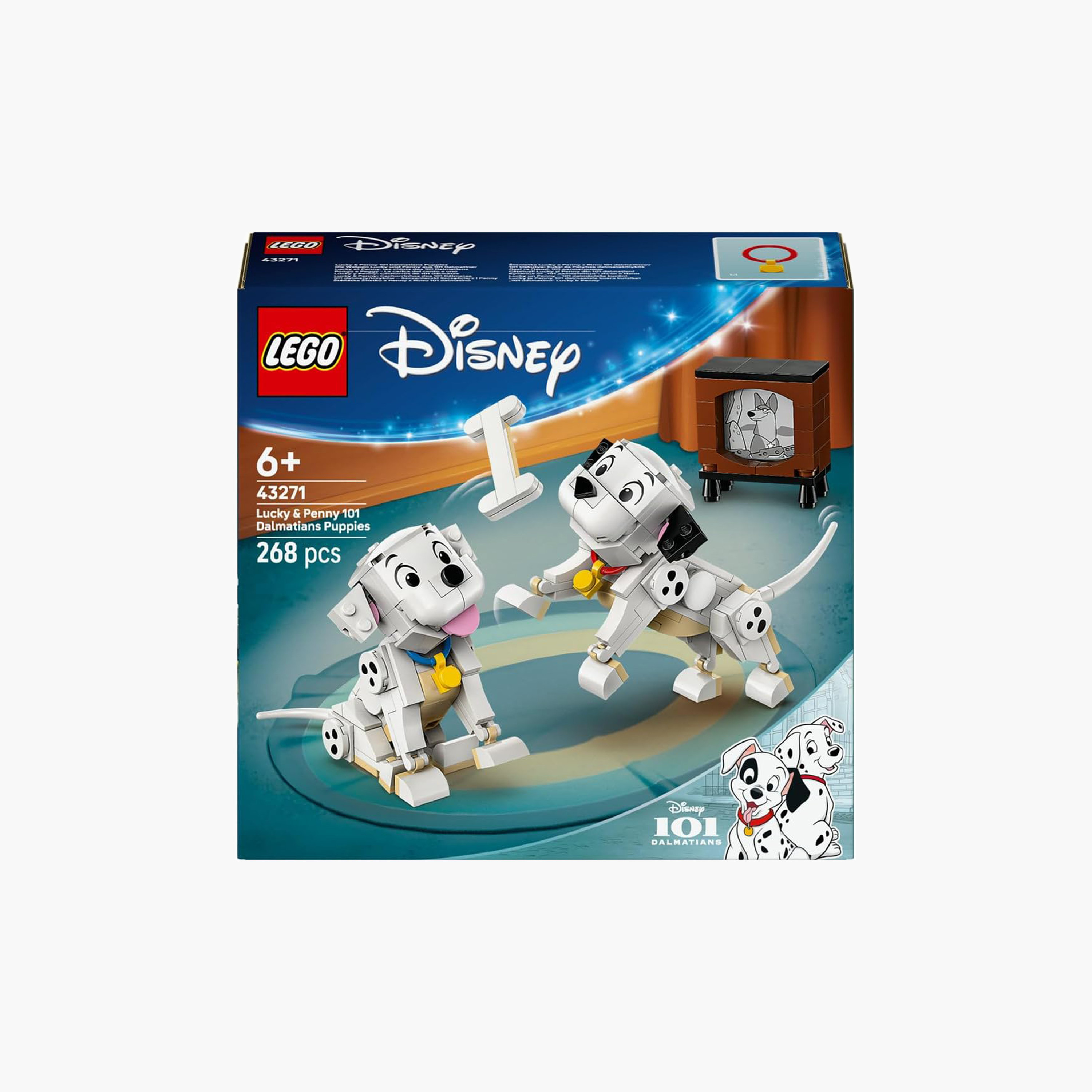 LEGO® ǀ Disney Lucky & Penny 101 Dalmatians Puppies Building Toy 43271-toys-buildingblocks-blocks-image-8