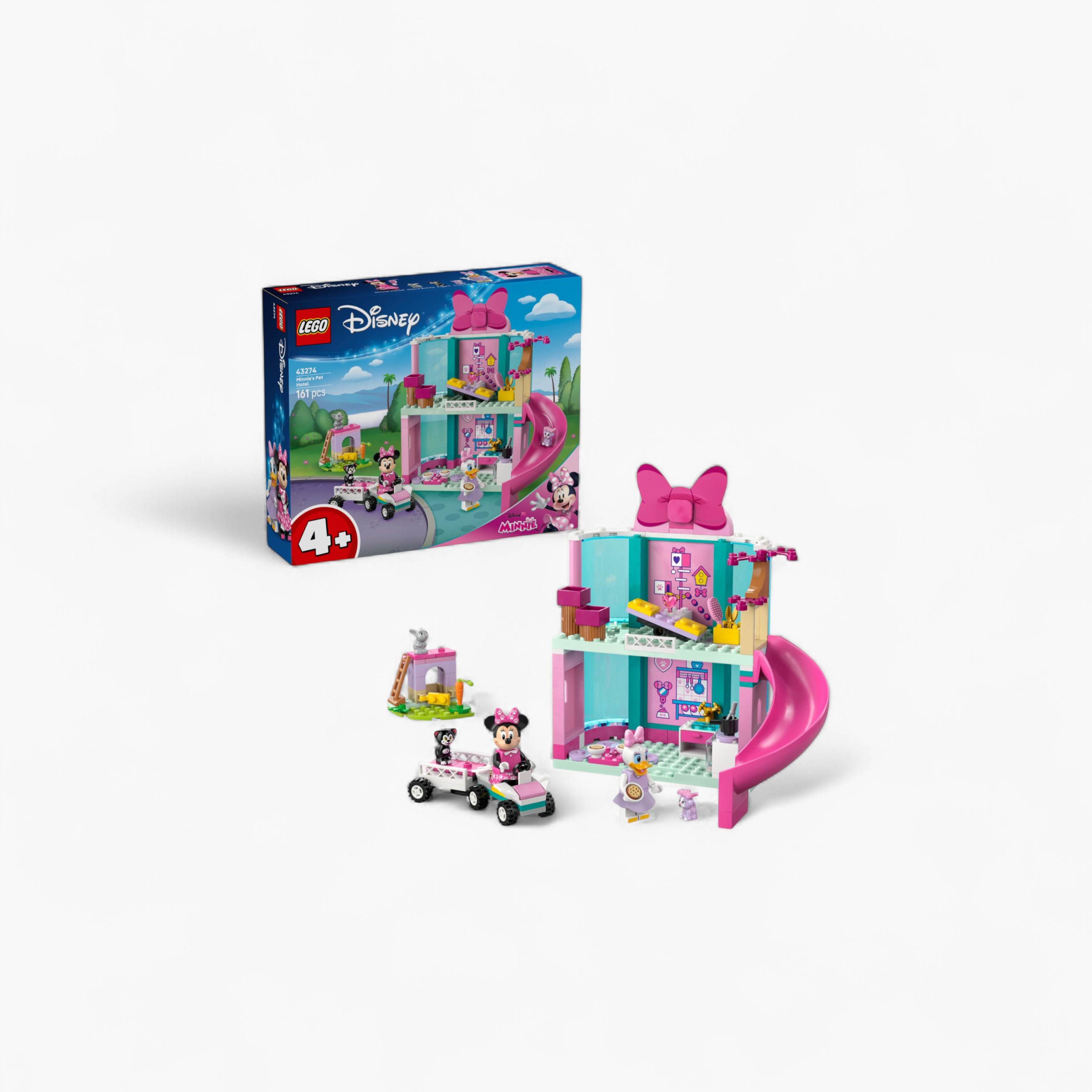 LEGO® ǀ Disney Minnie’s Pet Hotel Mickey Mouse Clubhouse Toy Buildable Set 43274-toys-buildingblocks-blocks-image-1