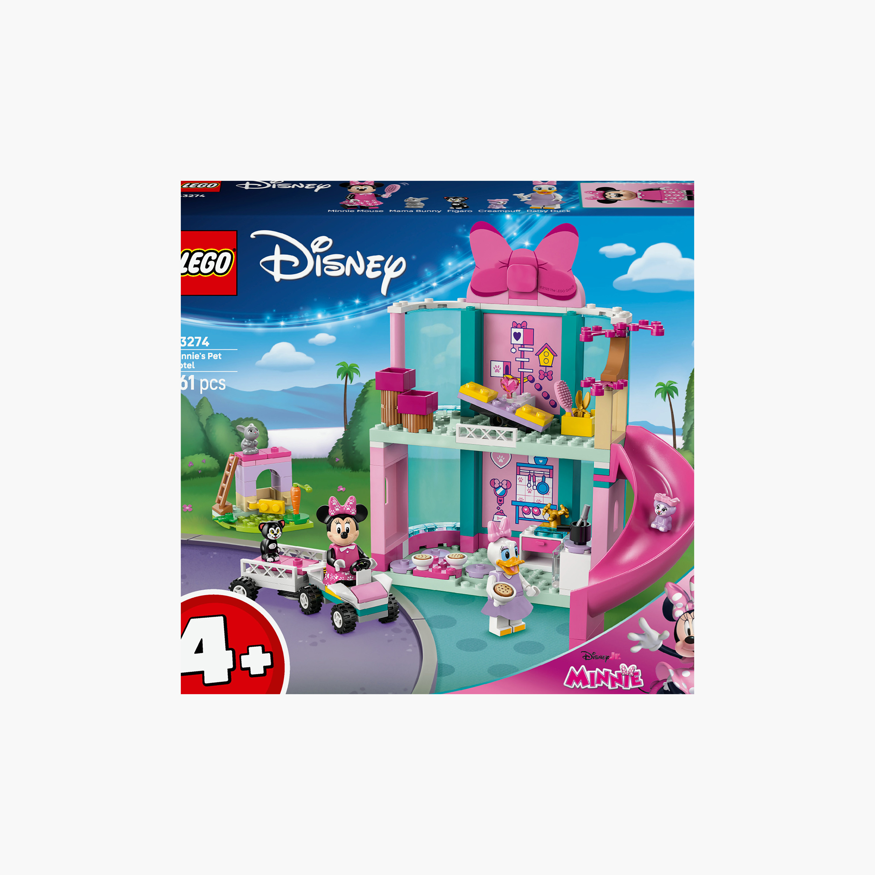 LEGO® ǀ Disney Minnie’s Pet Hotel Mickey Mouse Clubhouse Toy Buildable Set 43274-toys-buildingblocks-blocks-image-7