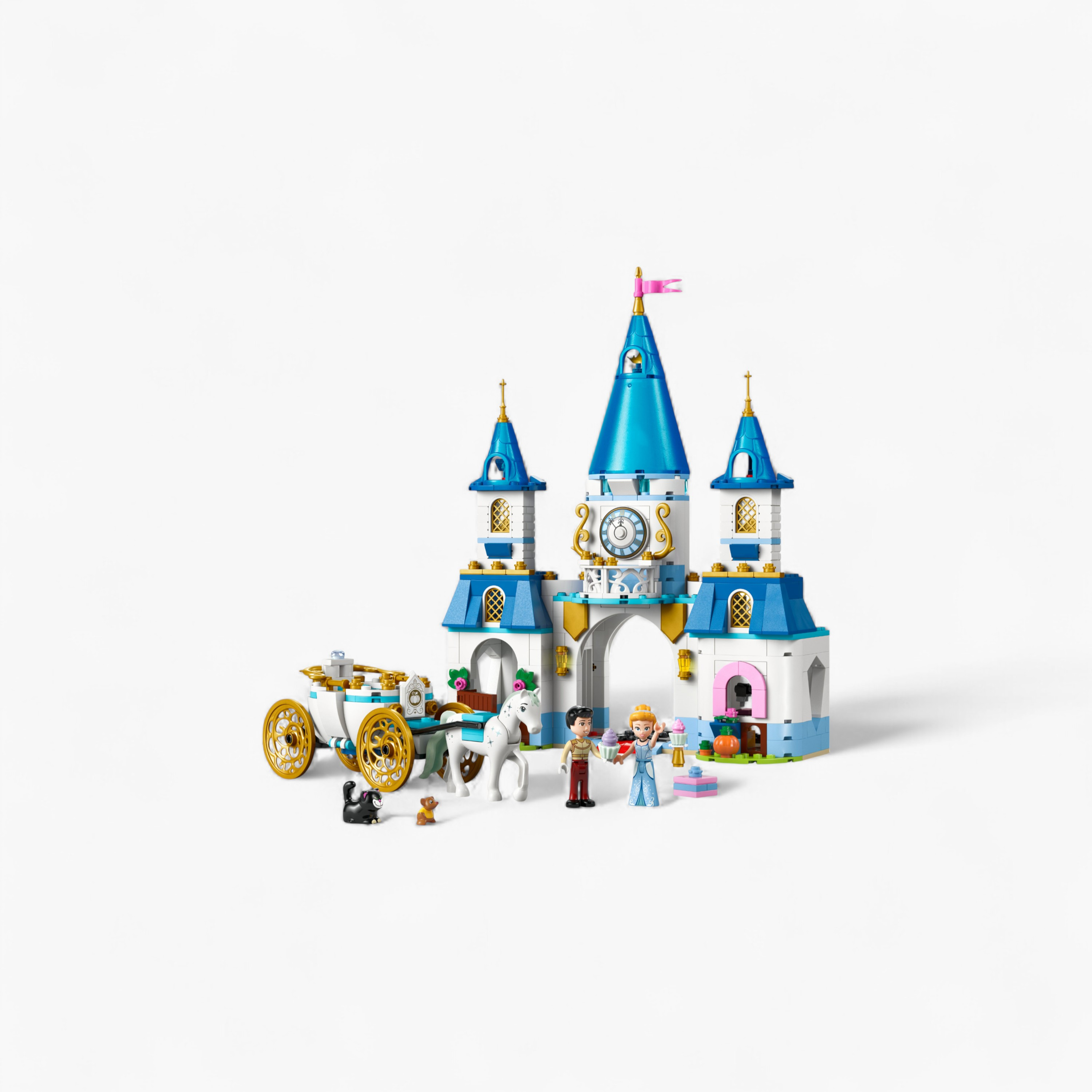 LEGO® ǀ Disney Princess Cinderella’s Castle & Horse Carriage Building Set 43275-toys-buildingblocks-blocks-image-2