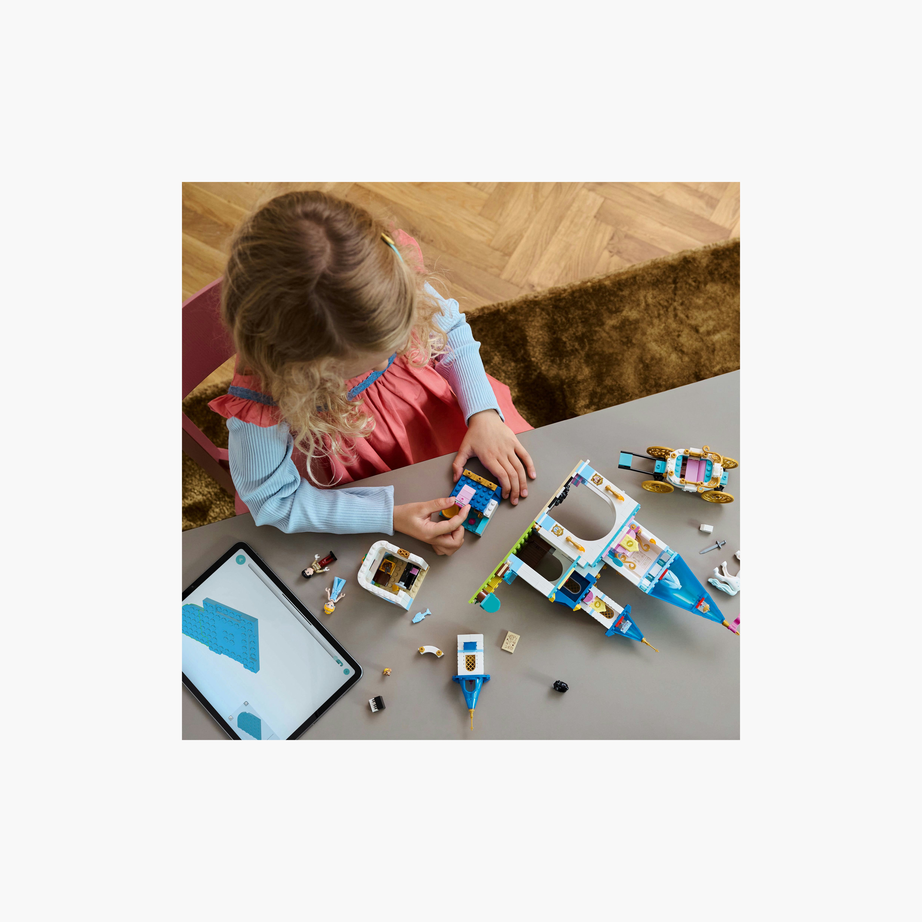 LEGO® ǀ Disney Princess Cinderella’s Castle & Horse Carriage Building Set 43275-toys-buildingblocks-blocks-image-5