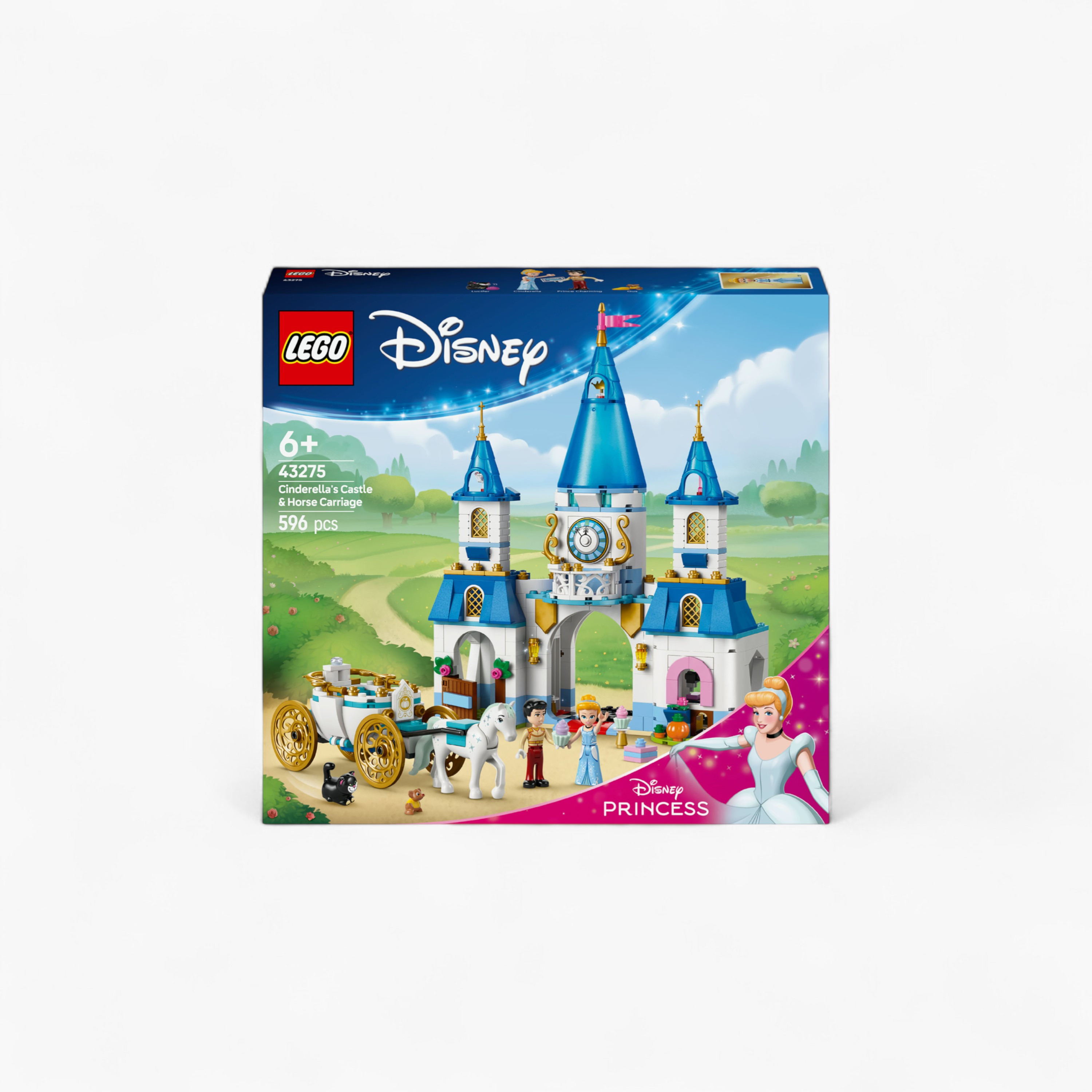 LEGO® ǀ Disney Princess Cinderella’s Castle & Horse Carriage Building Set 43275-toys-buildingblocks-blocks-image-7