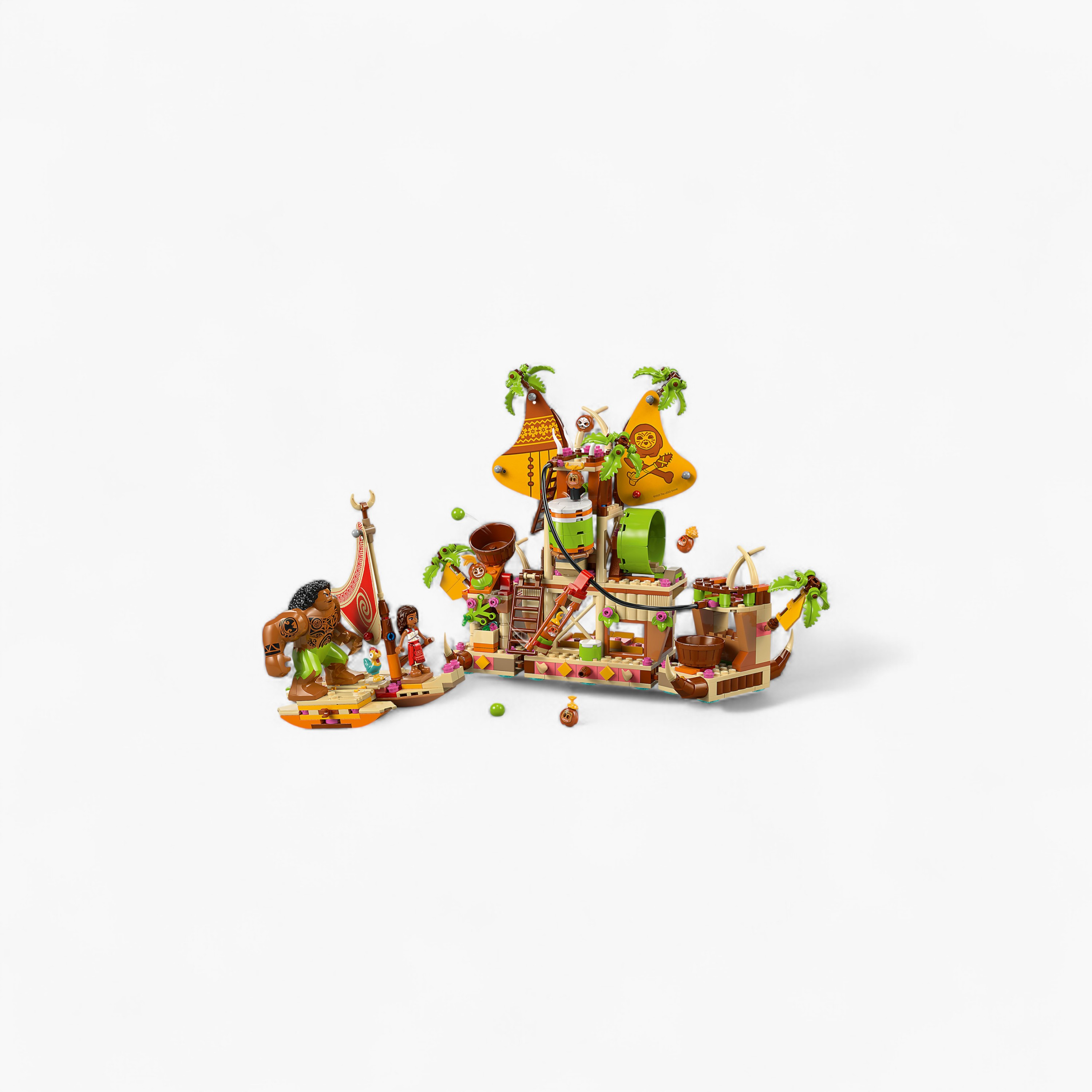 LEGO® ǀ Disney Moana 2 Kakamora Barge, Toy Building Set 43258-toys-buildingblocks-blocks-image-4