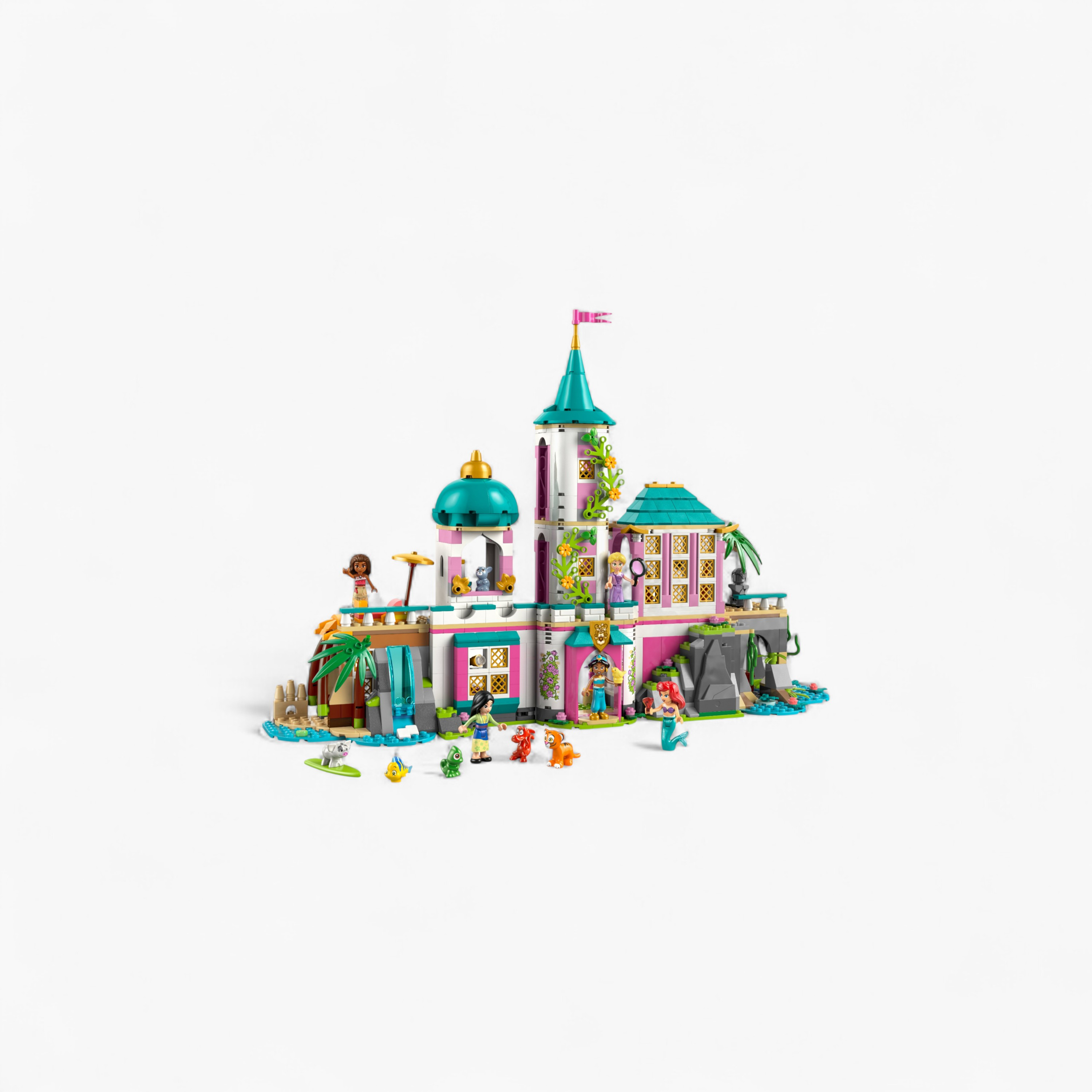 LEGO® ǀ Disney Princess Castle & Royal Pets Toy Building Playset 43267-toys-buildingblocks-blocks-image-2