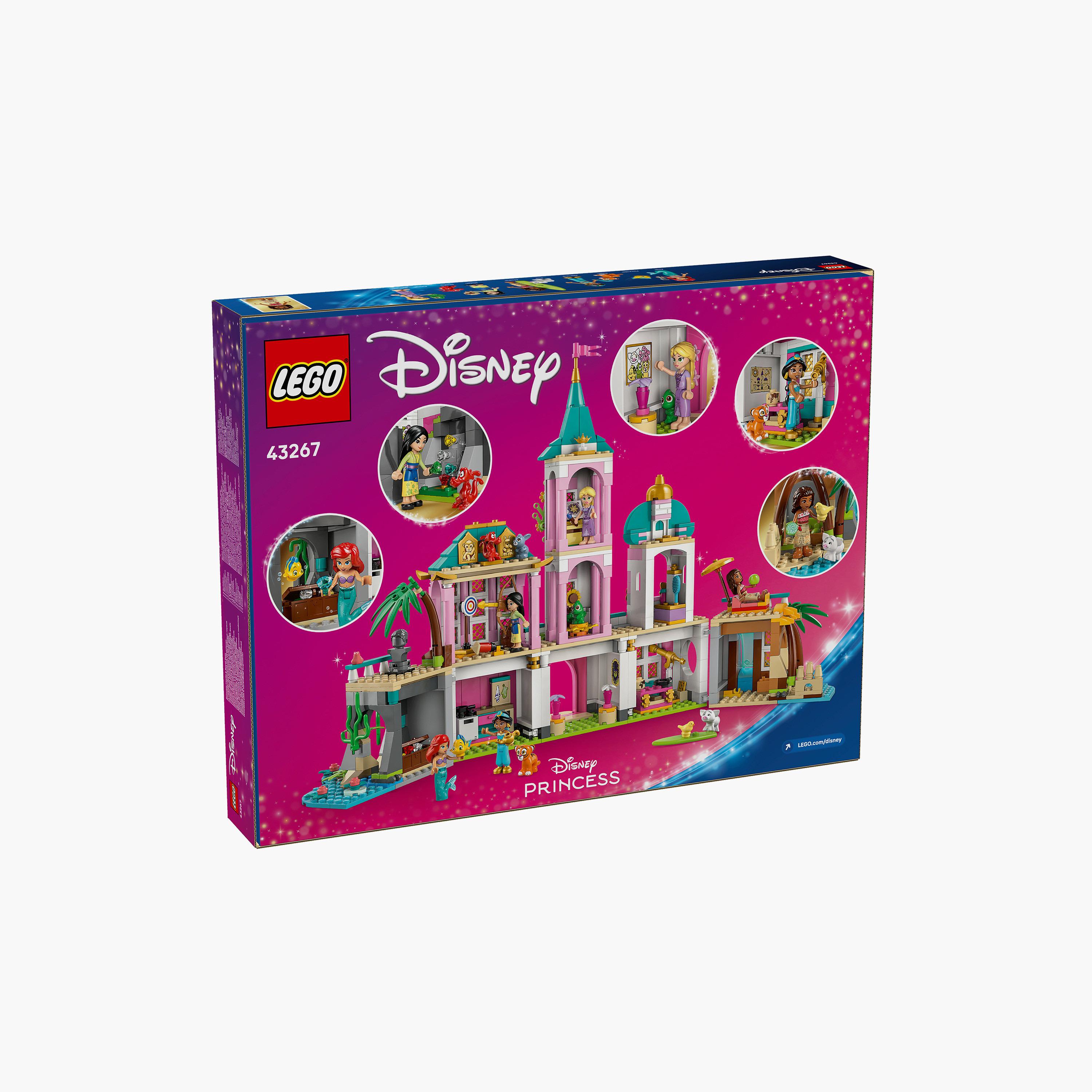 LEGO® ǀ Disney Princess Castle & Royal Pets Toy Building Playset 43267-toys-buildingblocks-blocks-image-7