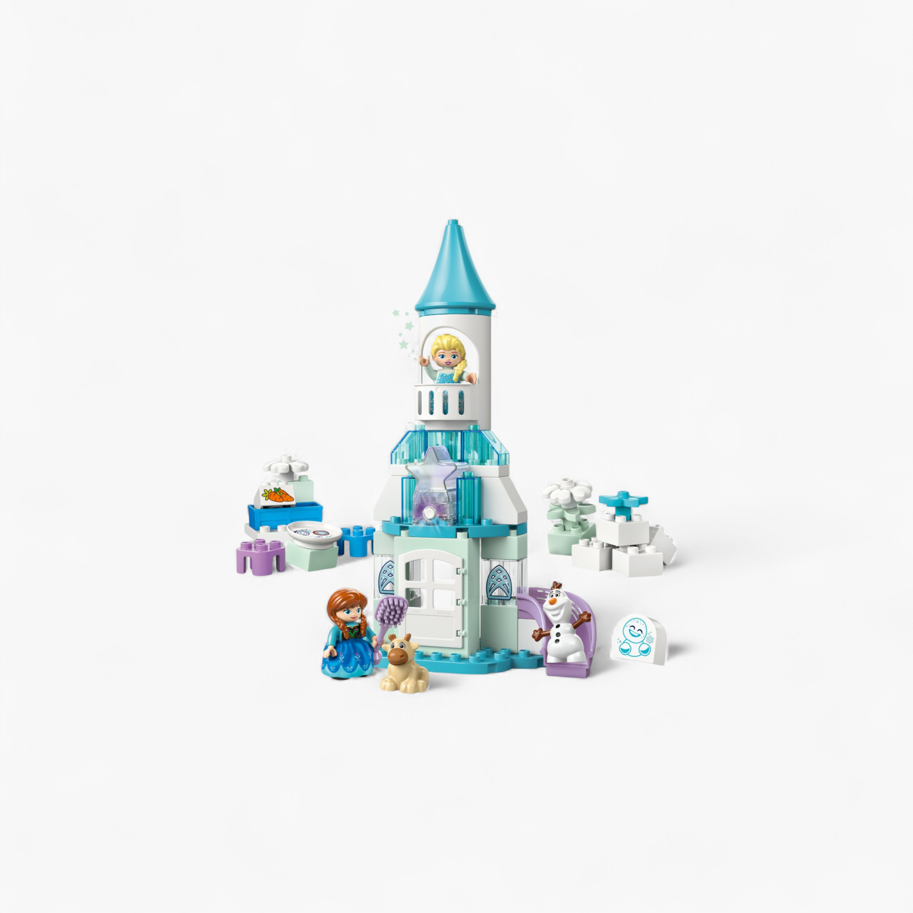 لعبة بناء قلعة فروزن لآنا وإلسا من ديزني للأطفال من ليجو® دوبلو®| 10455-toys-buildingblocks-blocks-image-3
