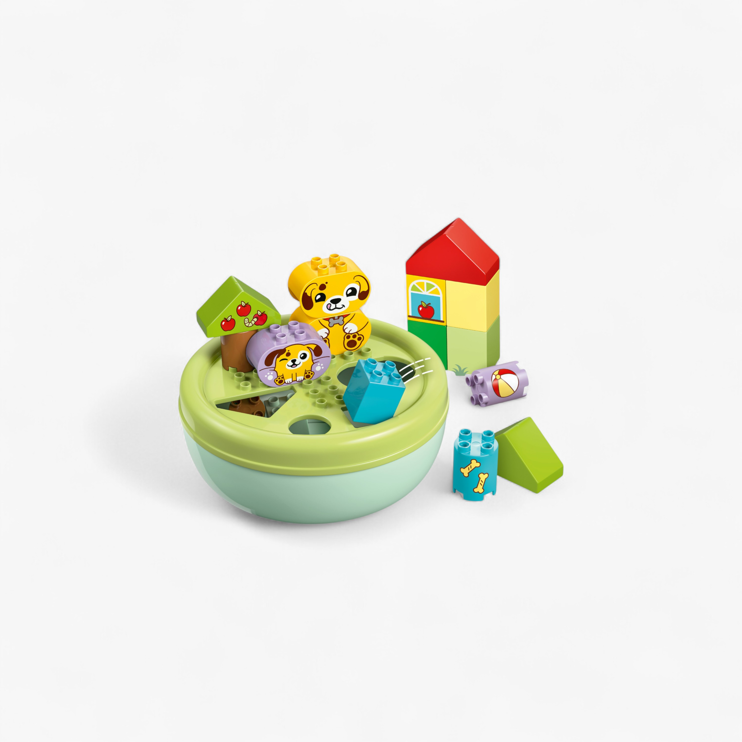 LEGO® DUPLO® My First Shape Sorter: Puppy House Toddler Learning Toy 10441-toys-buildingblocks-blocks-image-3