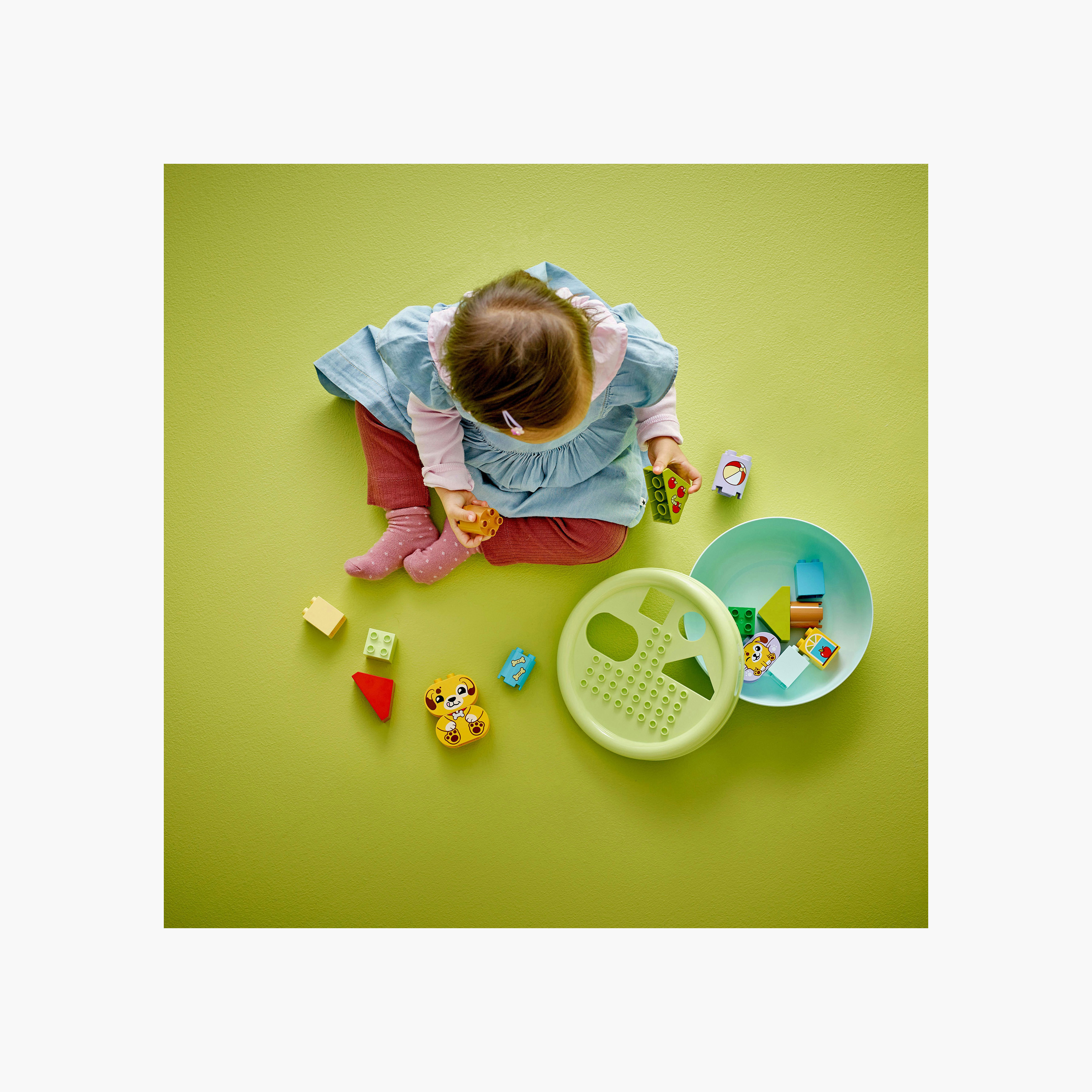 LEGO® DUPLO® My First Shape Sorter: Puppy House Toddler Learning Toy 10441-toys-buildingblocks-blocks-image-4