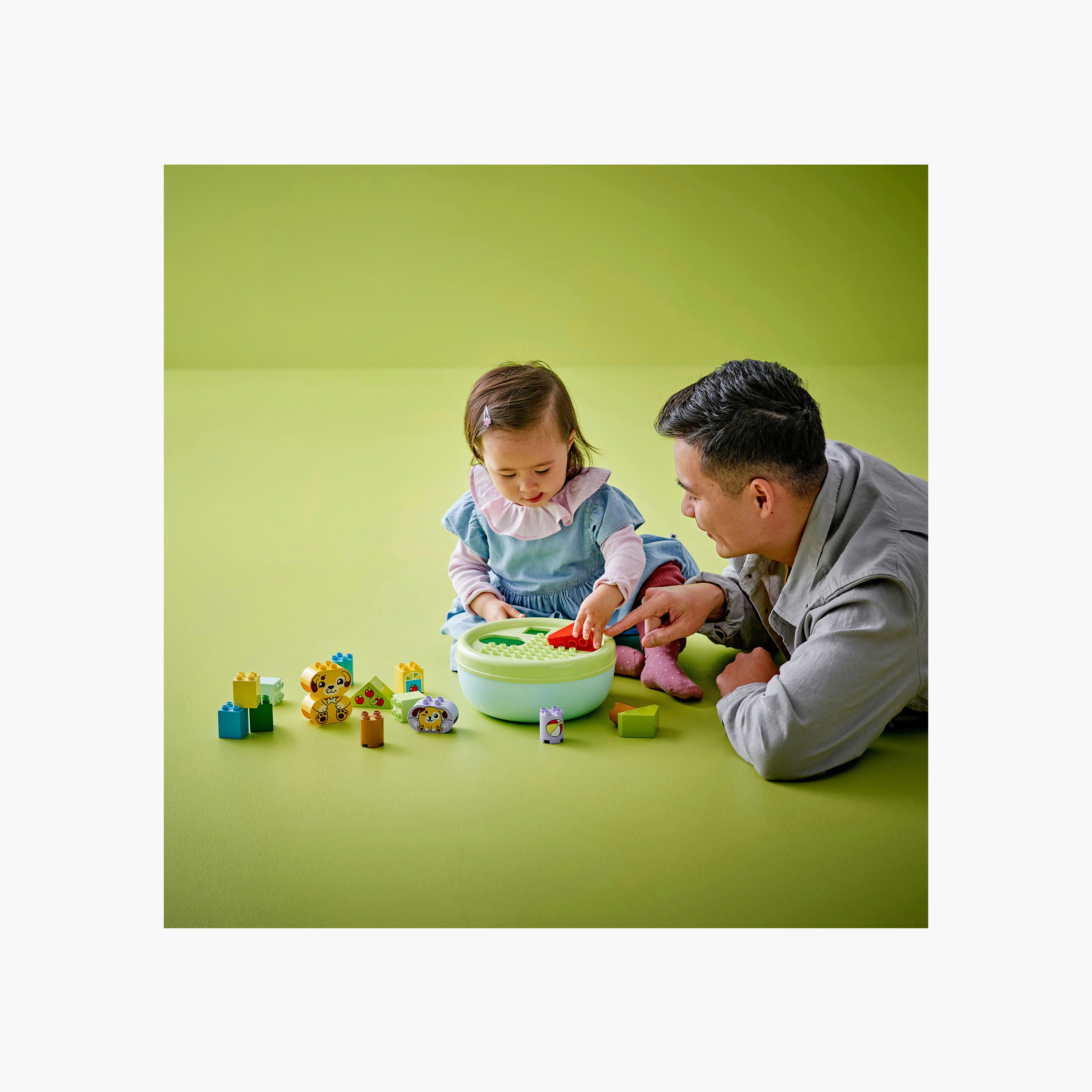 LEGO® DUPLO® My First Shape Sorter: Puppy House Toddler Learning Toy 10441-toys-buildingblocks-blocks-image-5