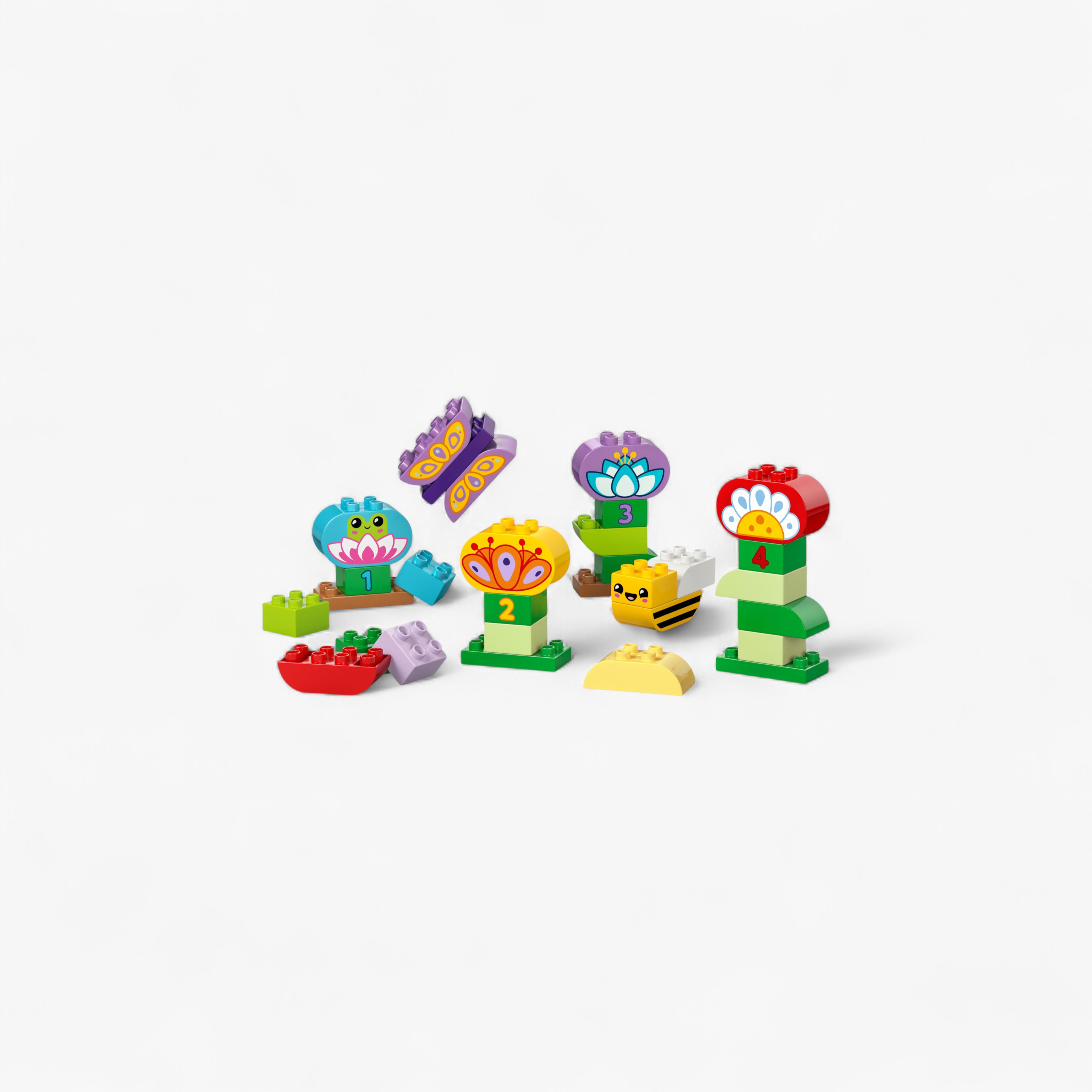 LEGO® DUPLO® Town Creative Garden & Flowers Colour-Sorting Stacking Toy 10444-toys-buildingblocks-blocks-image-2