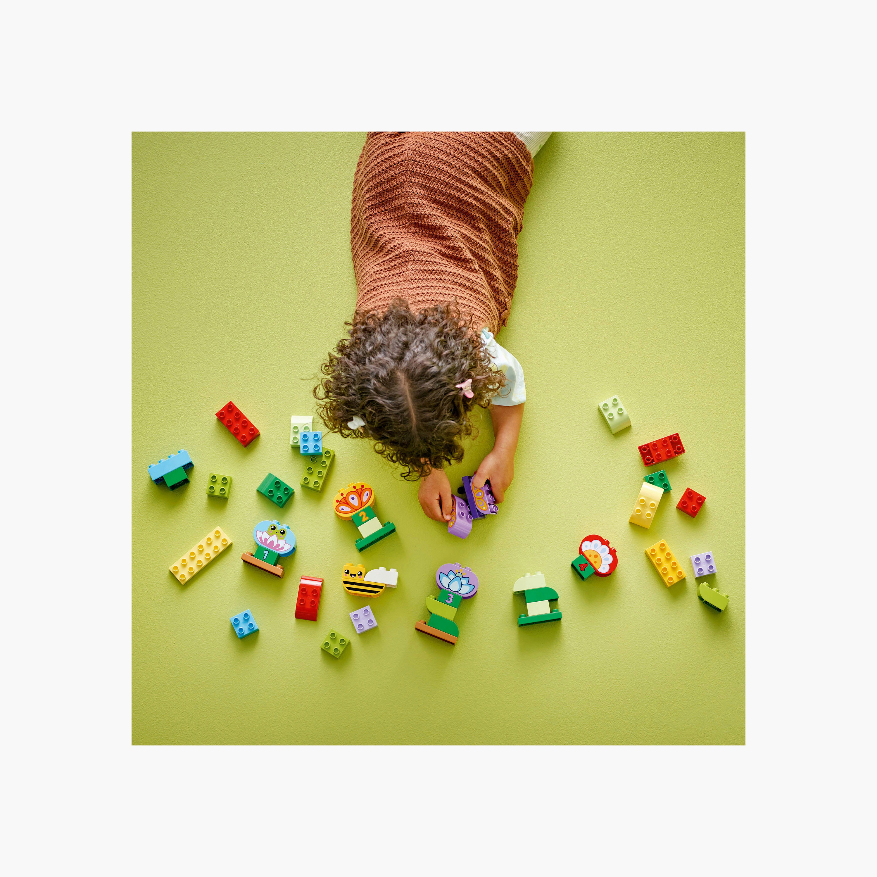 LEGO® DUPLO® Town Creative Garden & Flowers Colour-Sorting Stacking Toy 10444-toys-buildingblocks-blocks-image-4