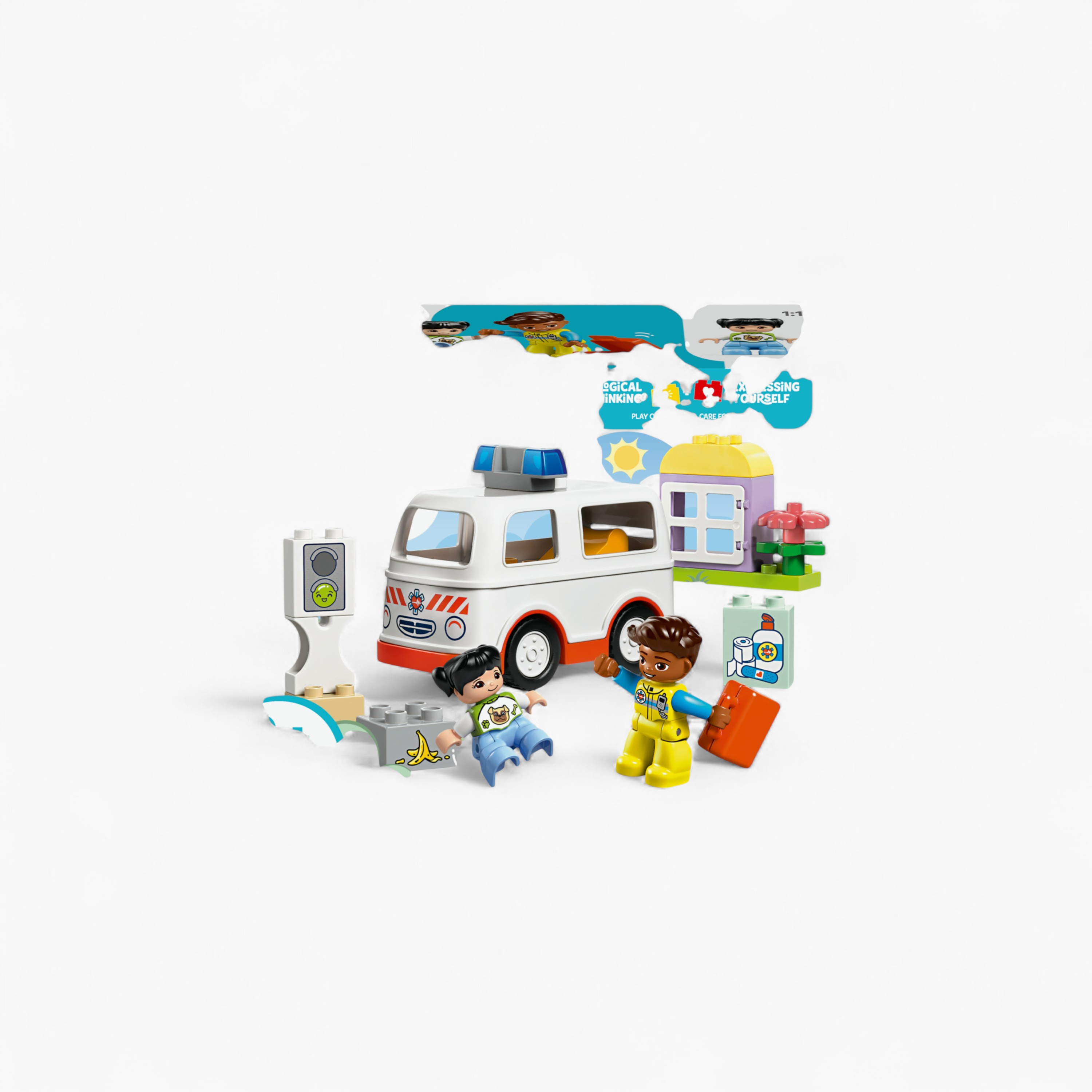 LEGO® DUPLO® Ambulance & Driver for Pretend Play 10447-toys-buildingblocks-blocks-image-7