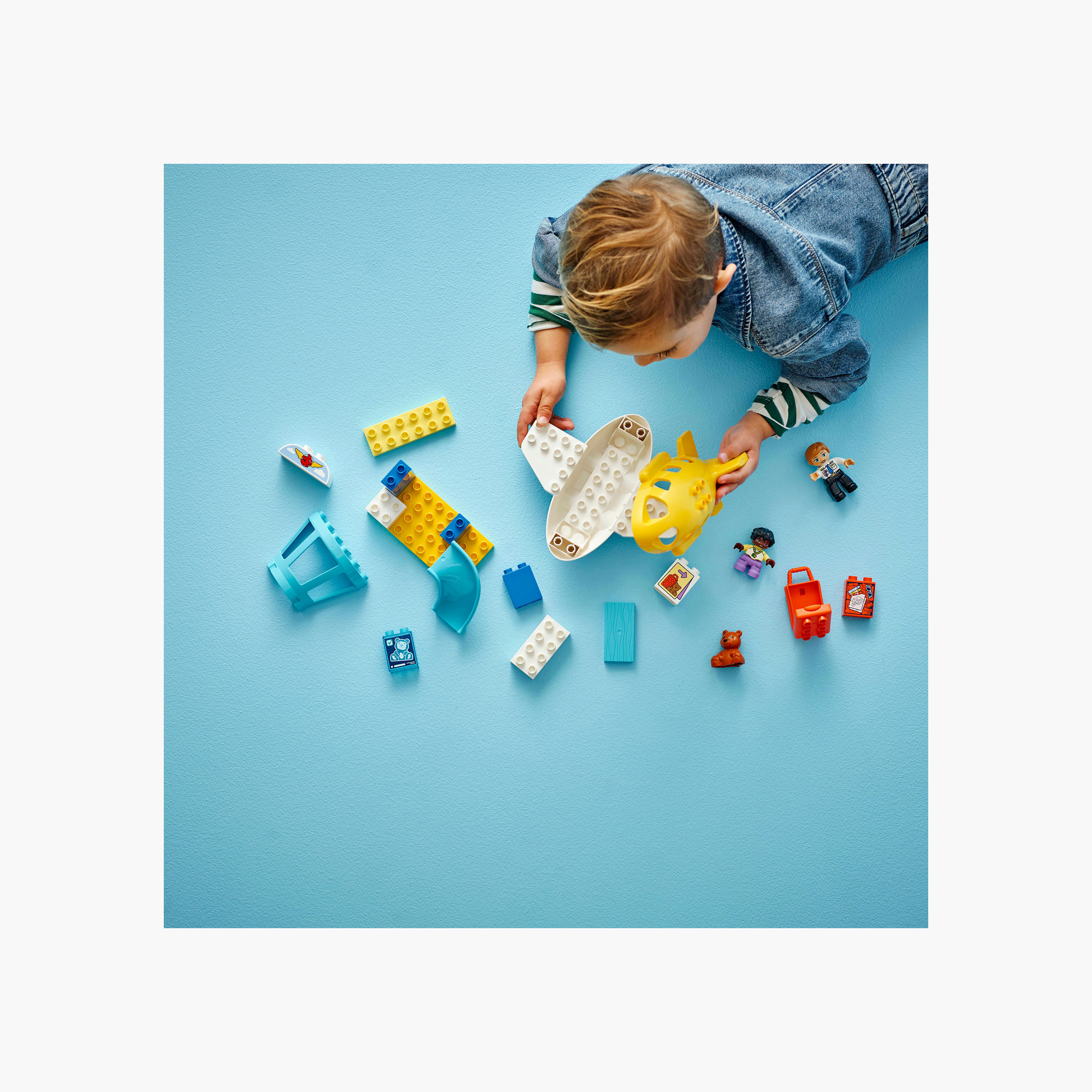 LEGO® DUPLO® Town First Time at the Airport Building Toy for Pretend Play 10443-toys-buildingblocks-blocks-image-2