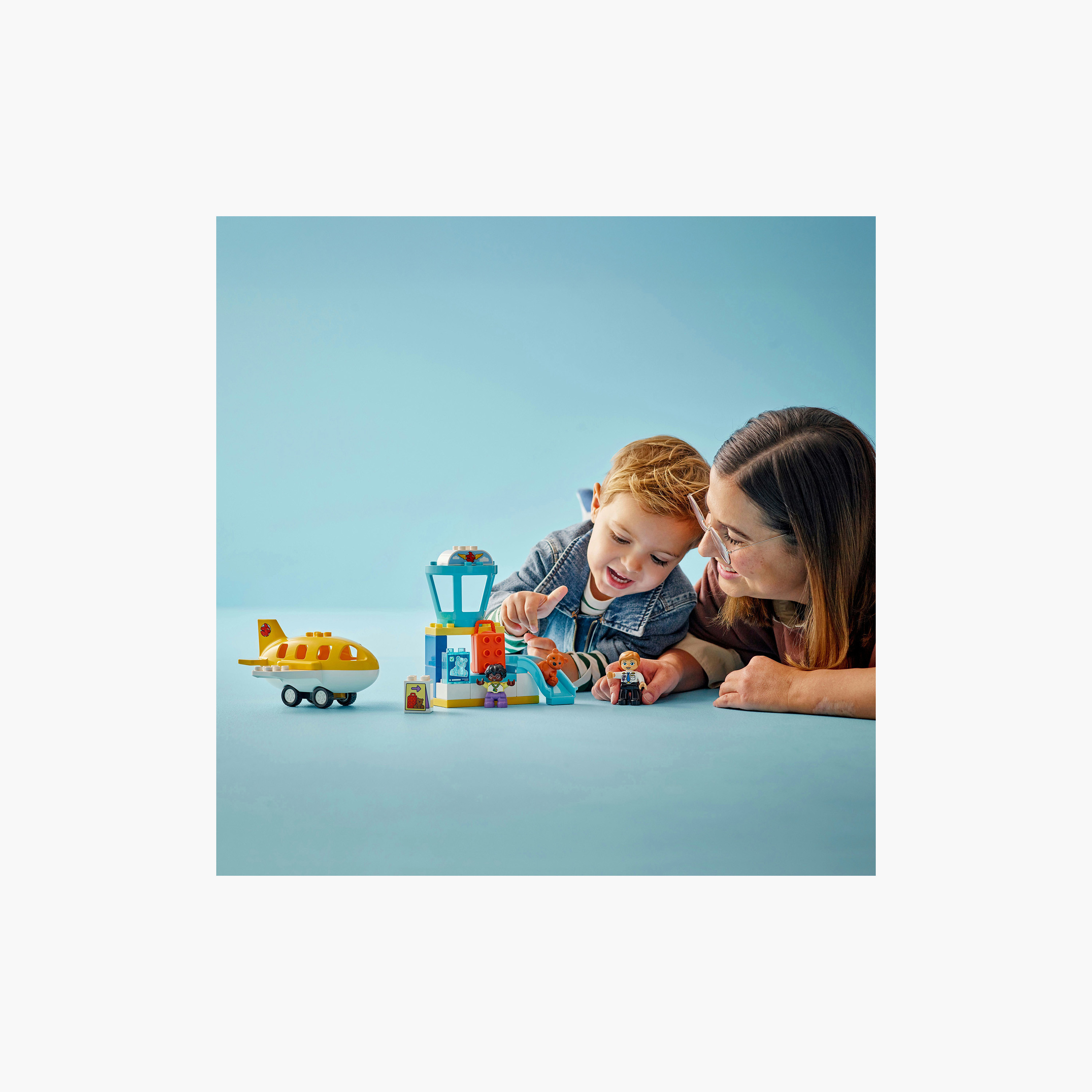 LEGO® DUPLO® Town First Time at the Airport Building Toy for Pretend Play 10443-toys-buildingblocks-blocks-image-3