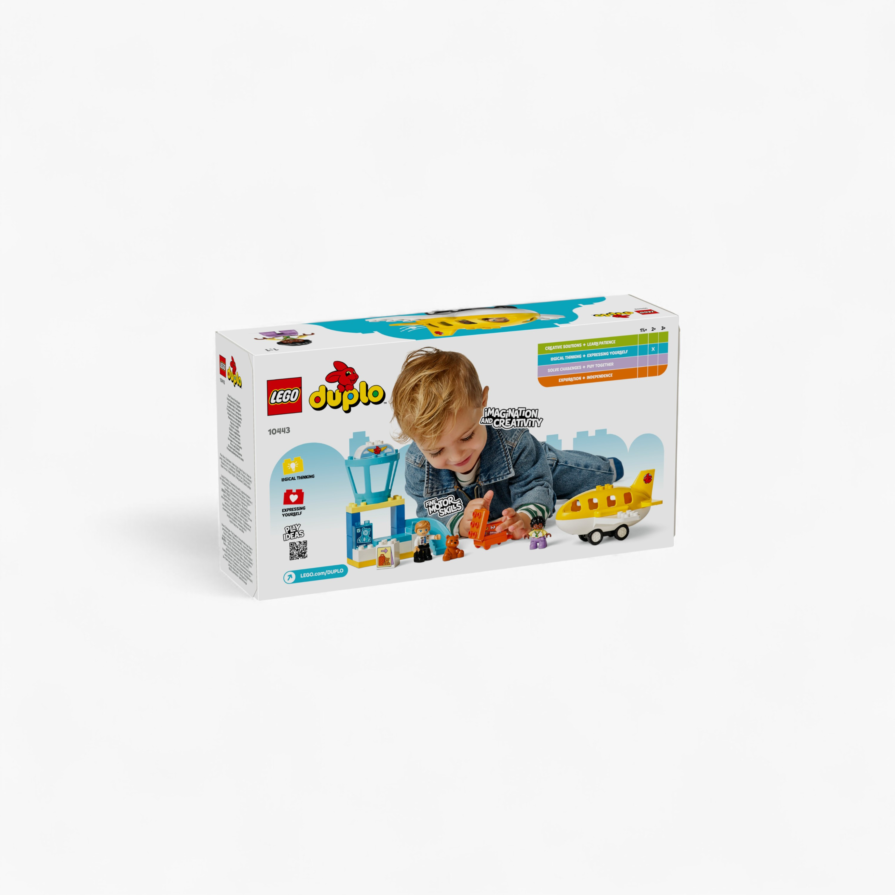 LEGO® DUPLO® Town First Time at the Airport Building Toy for Pretend Play 10443-toys-buildingblocks-blocks-image-8