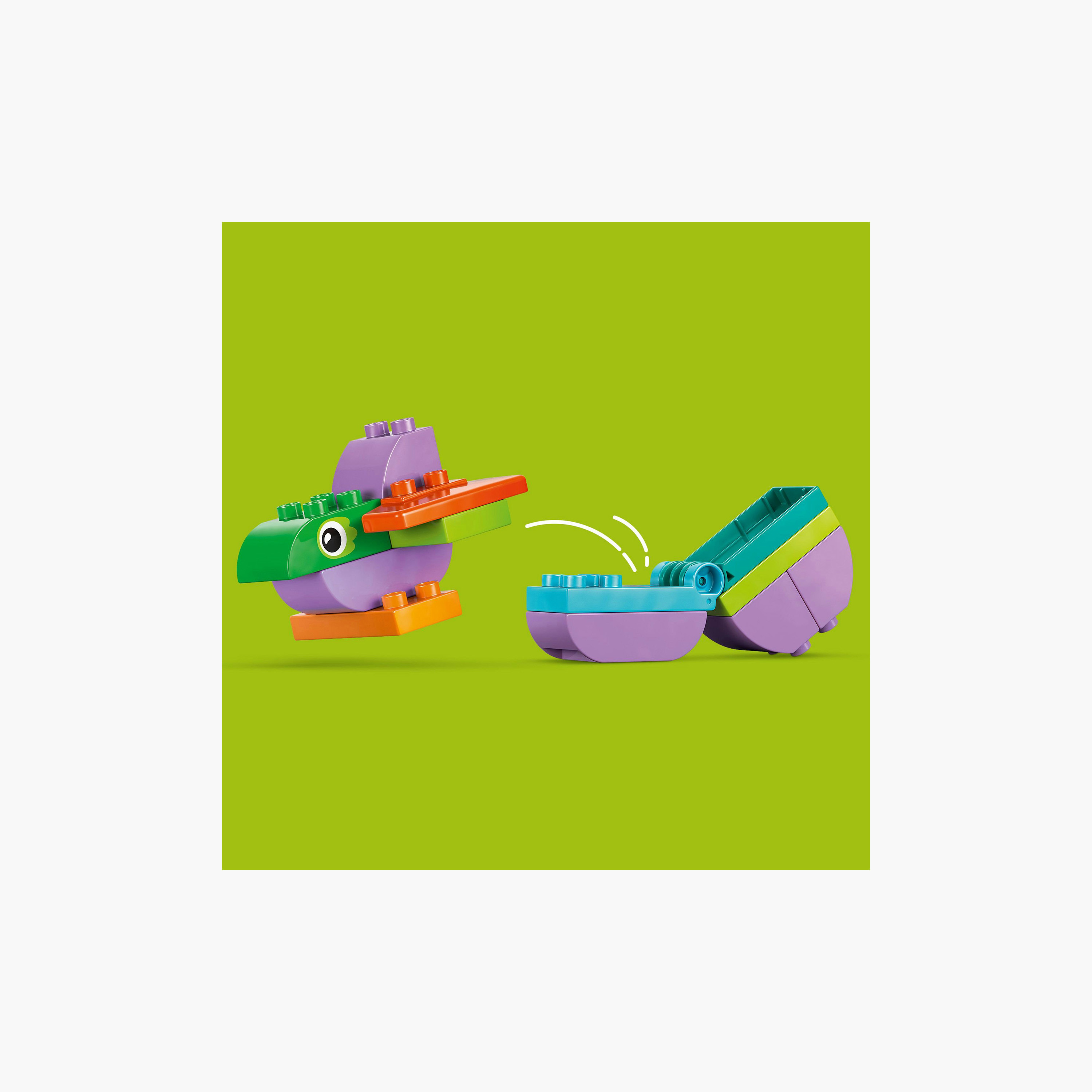 LEGO® DUPLO® Town 3 in 1 Dinosaurs on Wheels Learn-Through-Play Toddler Toy 10451-toys-buildingblocks-blocks-image-10