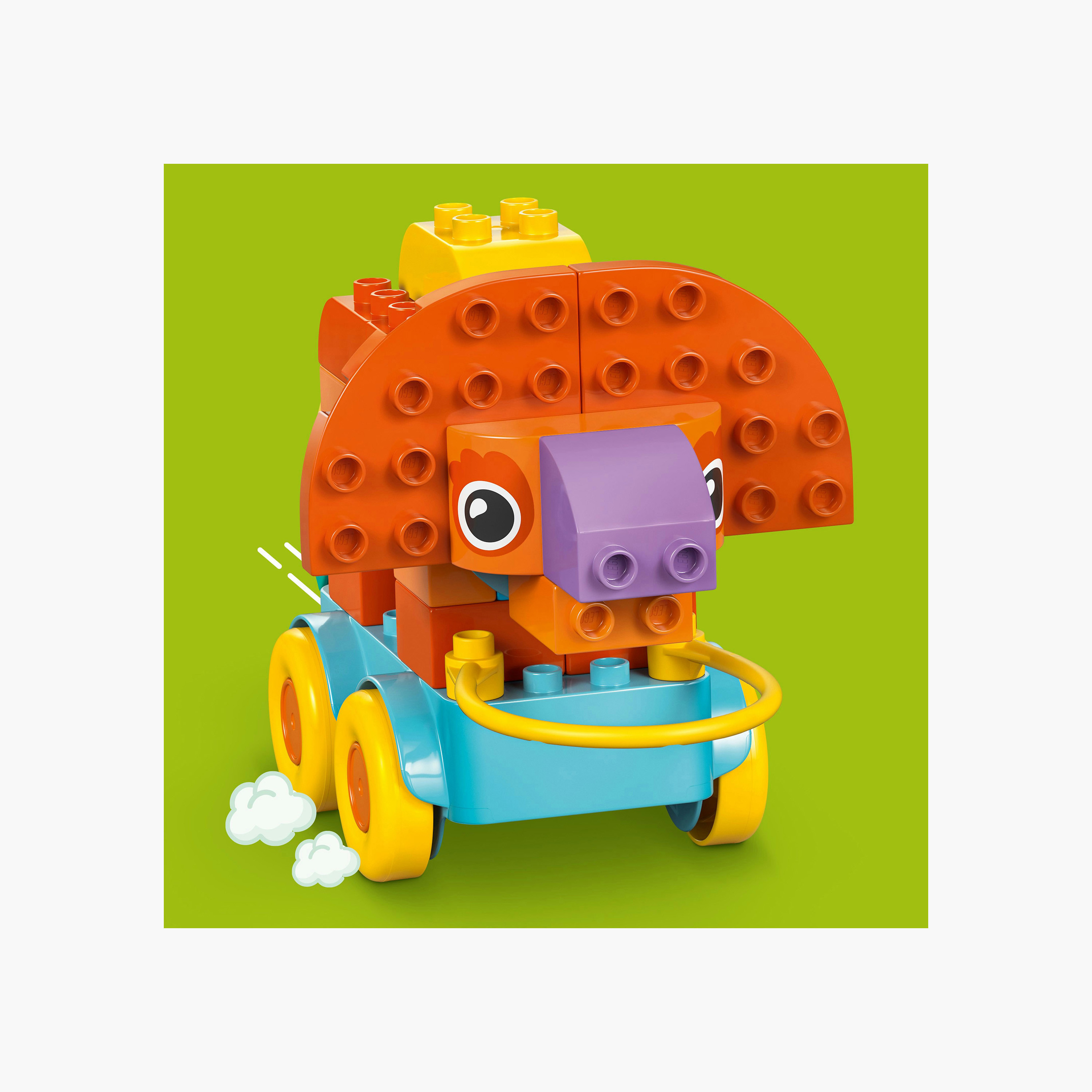 LEGO® DUPLO® Town 3 in 1 Dinosaurs on Wheels Learn-Through-Play Toddler Toy 10451-toys-buildingblocks-blocks-image-9