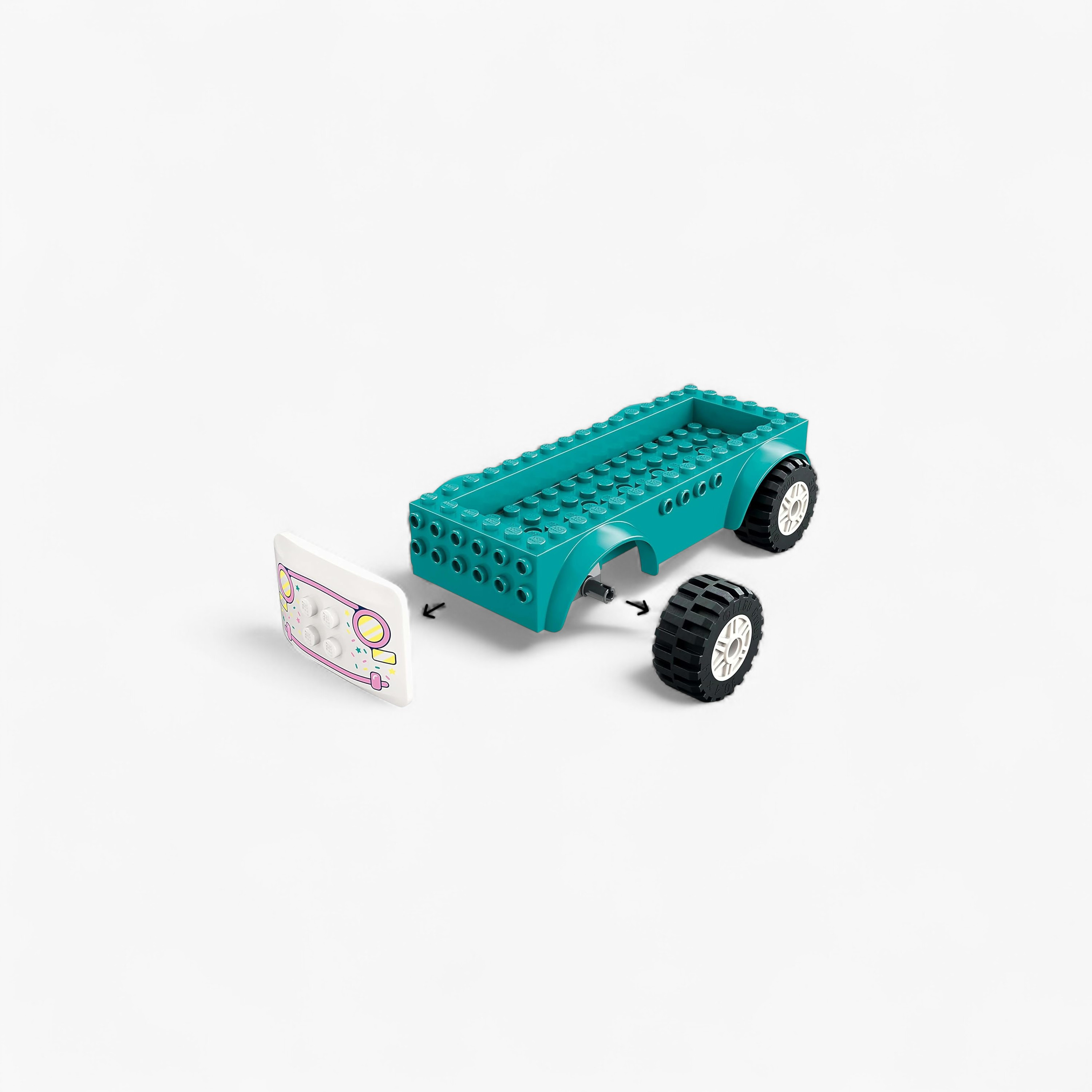 LEGO® Friends Heartlake City Ice Cream Van Pretend-Play Building Kit 42644-toys-buildingblocks-blocks-image-3