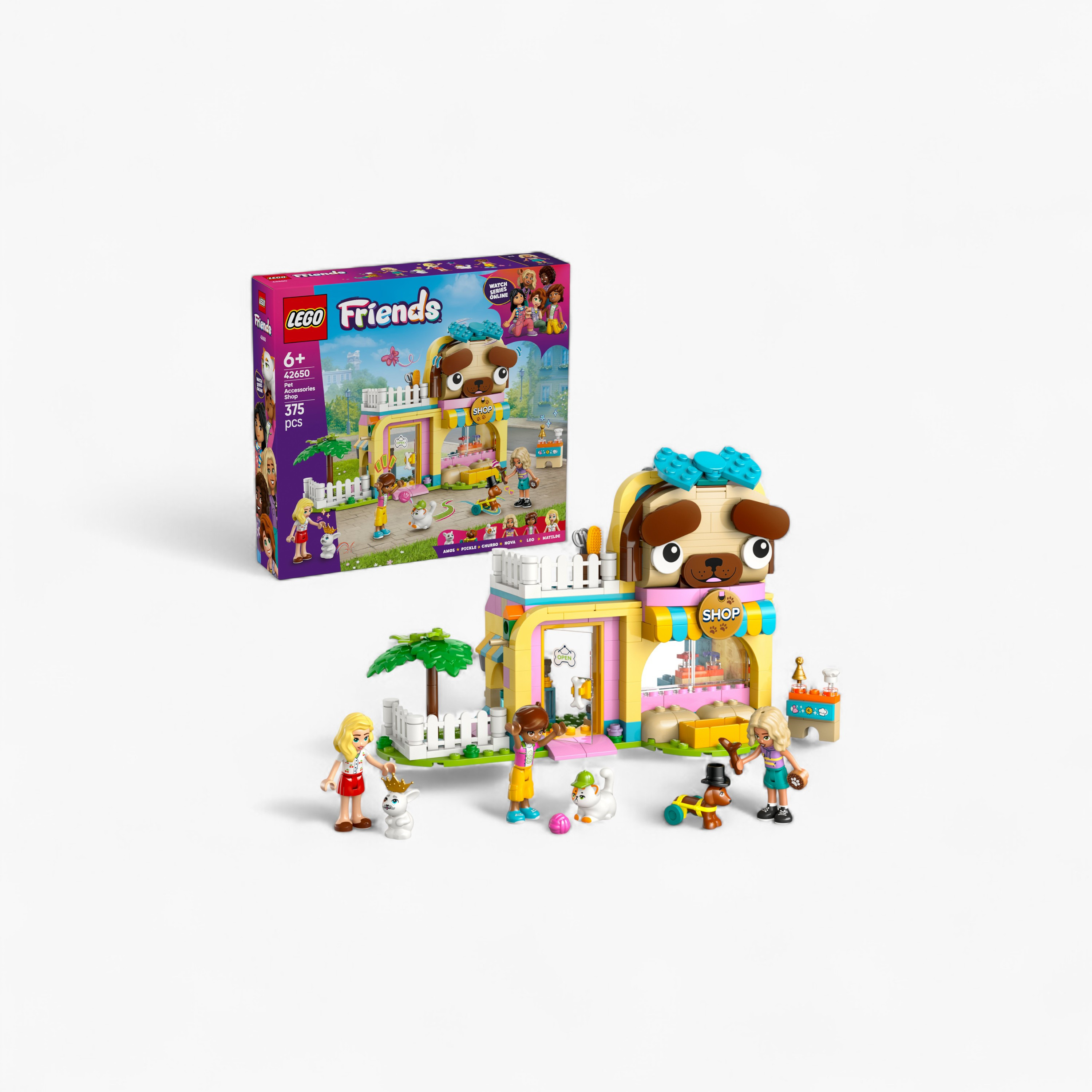 LEGO® Friends Pet Accessories Shop Toy Building Playset 42650-toys-buildingblocks-blocks-image-1