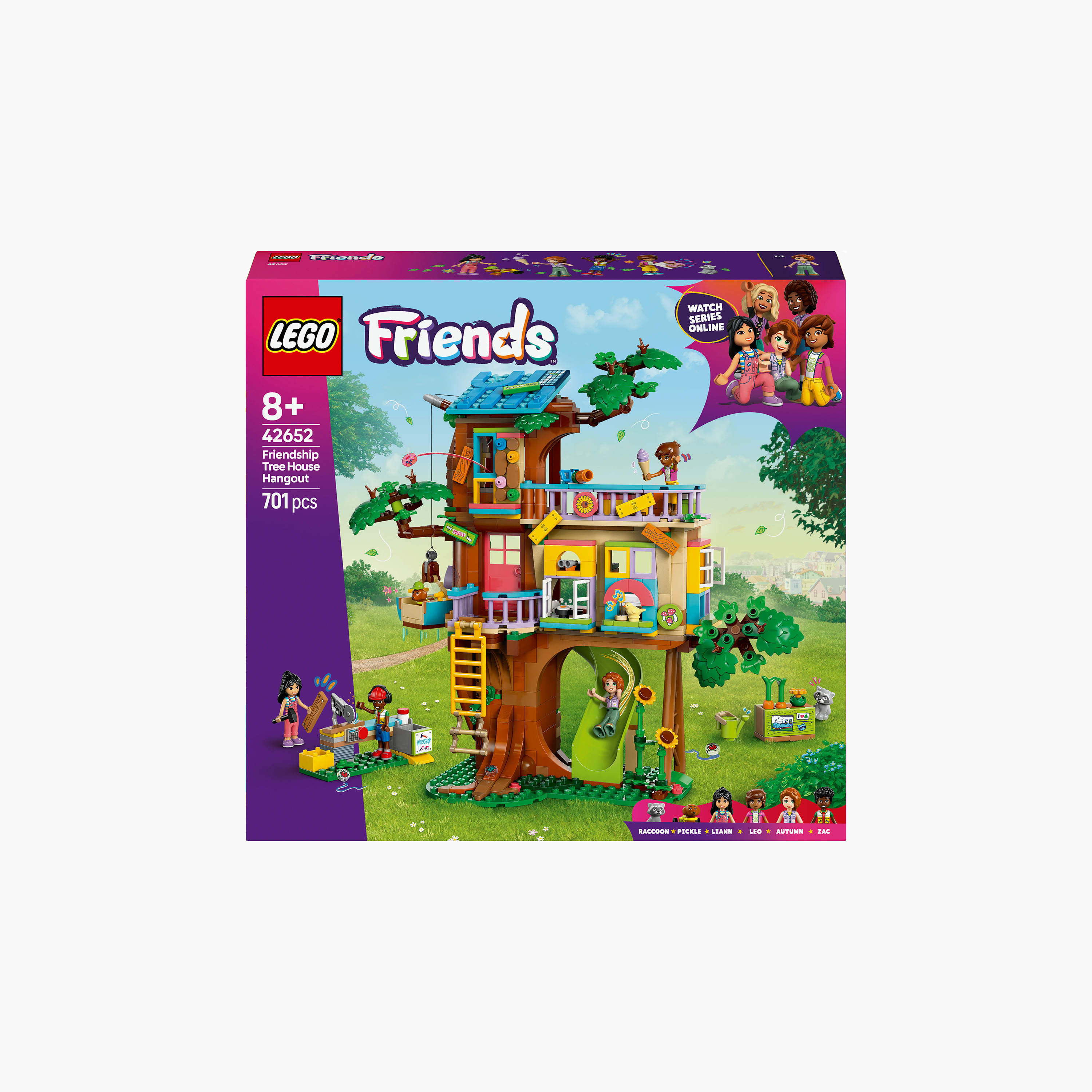 LEGO® Friends Friendship Tree House Hangout Building Kit for Pretend Play 42652-toys-buildingblocks-blocks-image-2