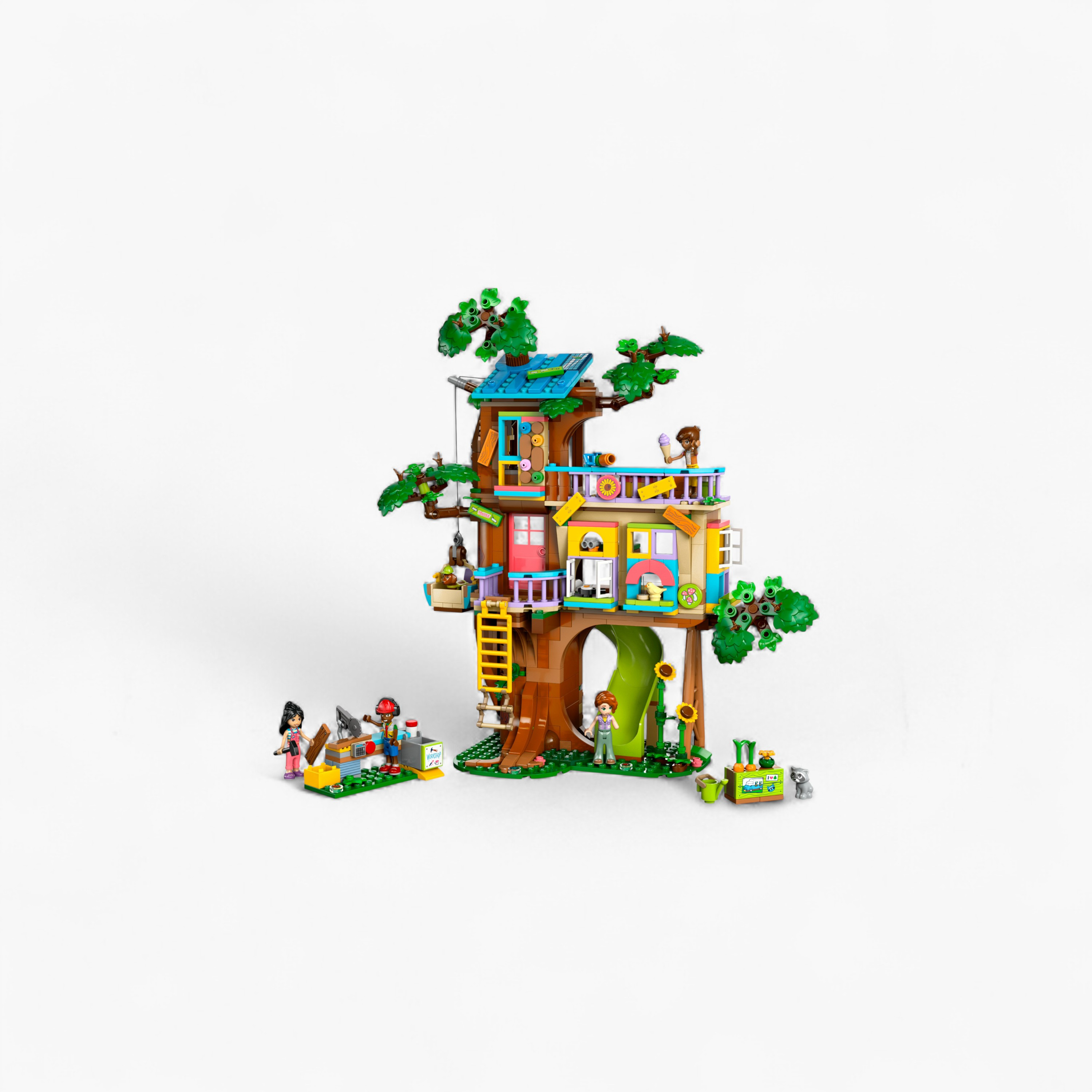 LEGO® Friends Friendship Tree House Hangout Building Kit for Pretend Play 42652-toys-buildingblocks-blocks-image-3
