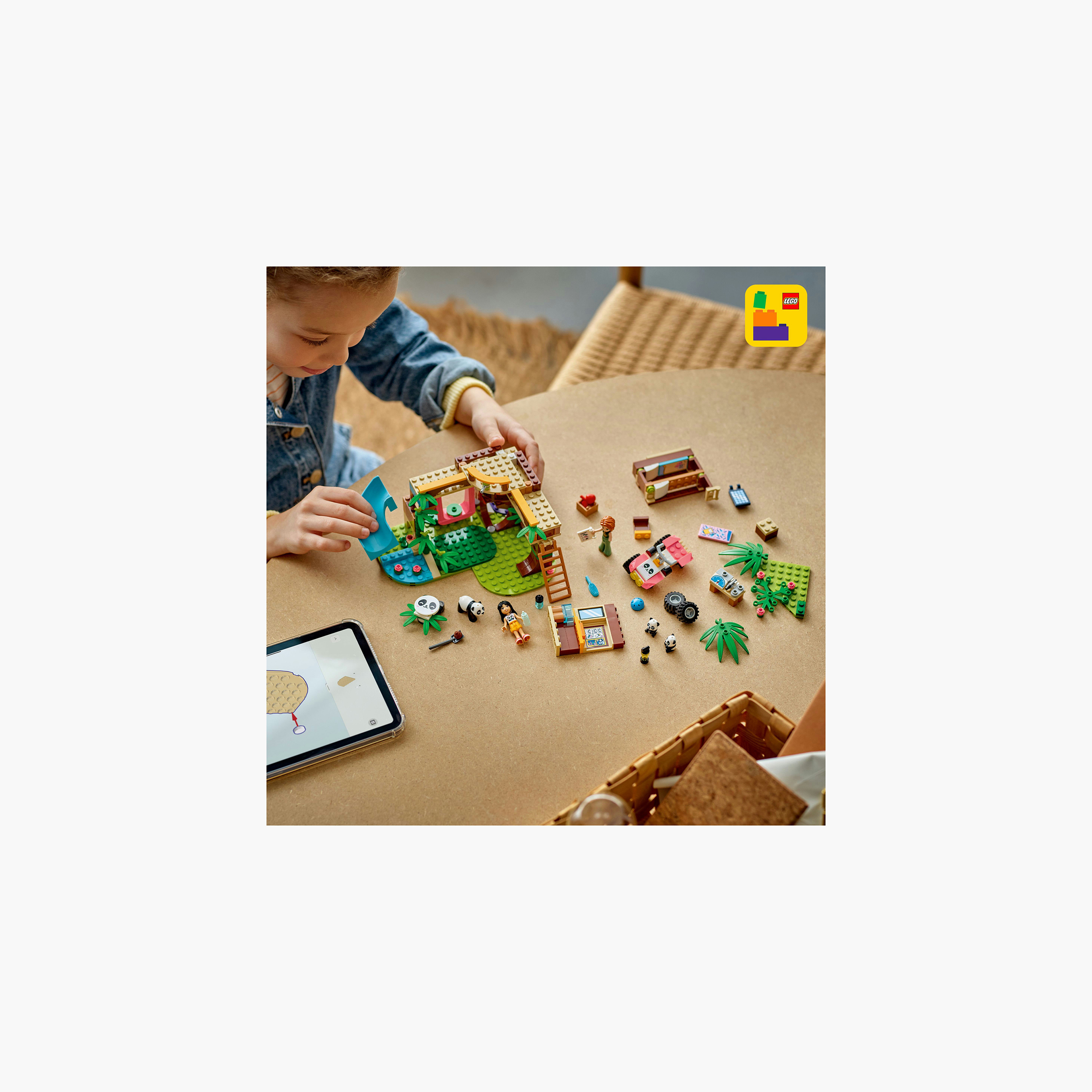 مجموعة لعب بناء رعاية حيوانات محمية الباندا من ليجو® فريندز 42648-toys-buildingblocks-blocks-image-6
