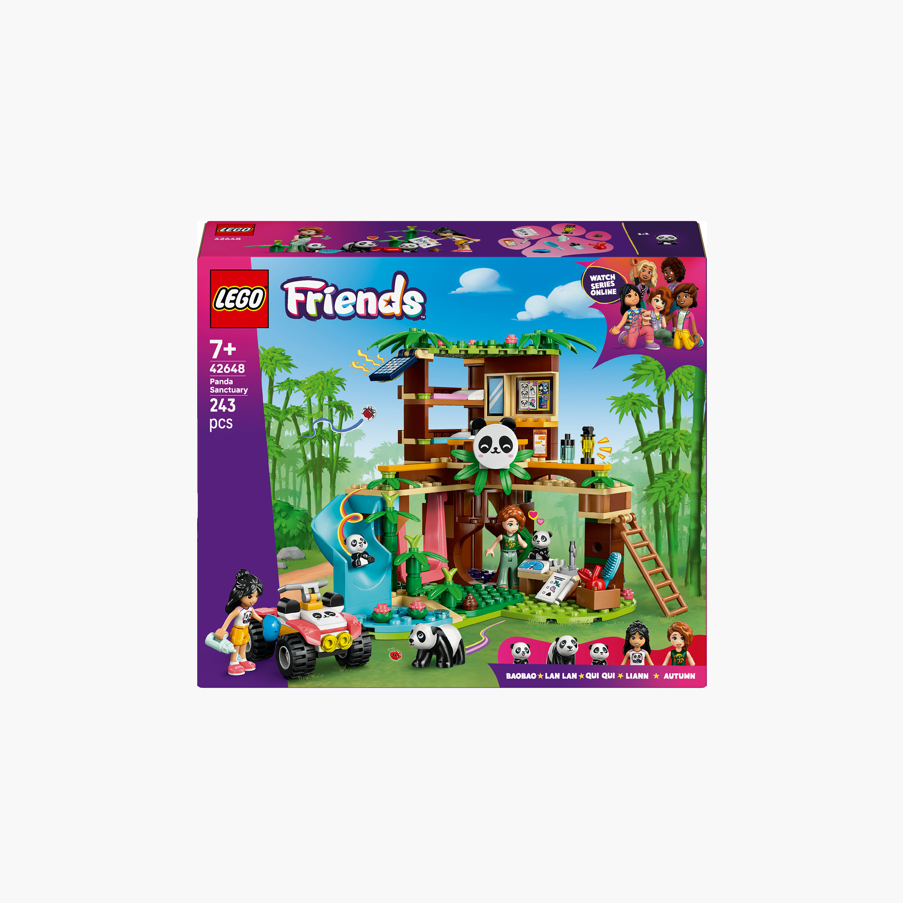 مجموعة لعب بناء رعاية حيوانات محمية الباندا من ليجو® فريندز 42648-toys-buildingblocks-blocks-image-9