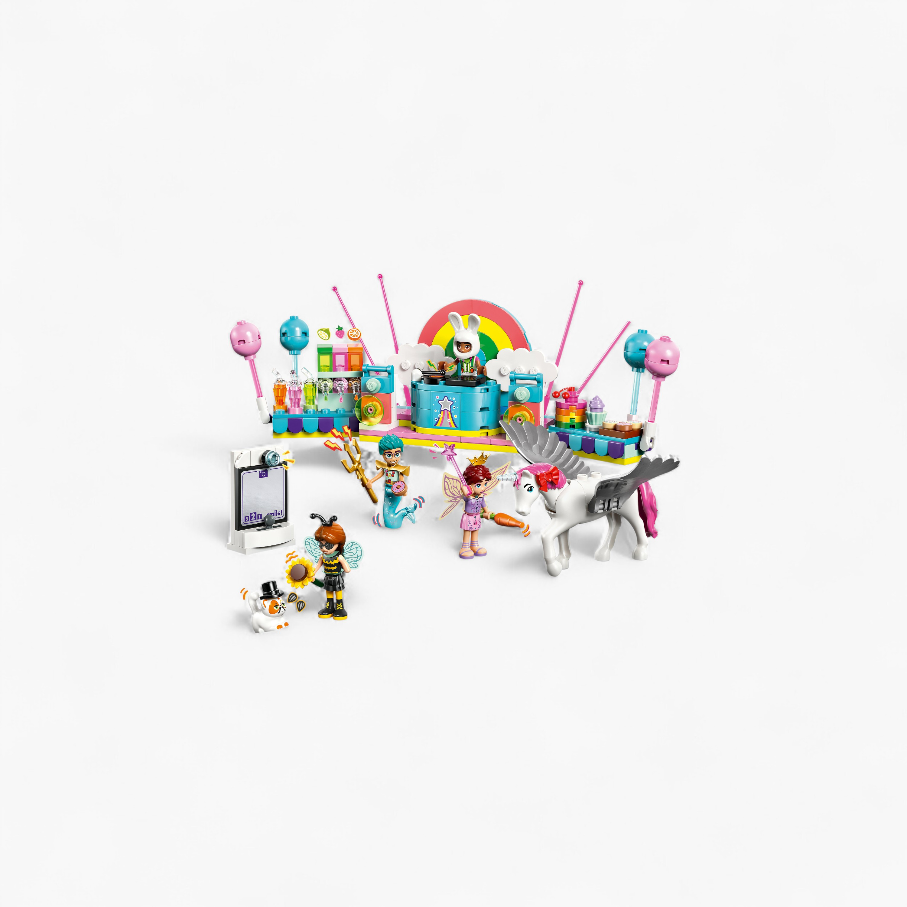 مجموعة بناء حفلة تنكّرية مع يونيكورن وجنية من ليجو® فريندز - 42661-toys-buildingblocks-blocks-image-7