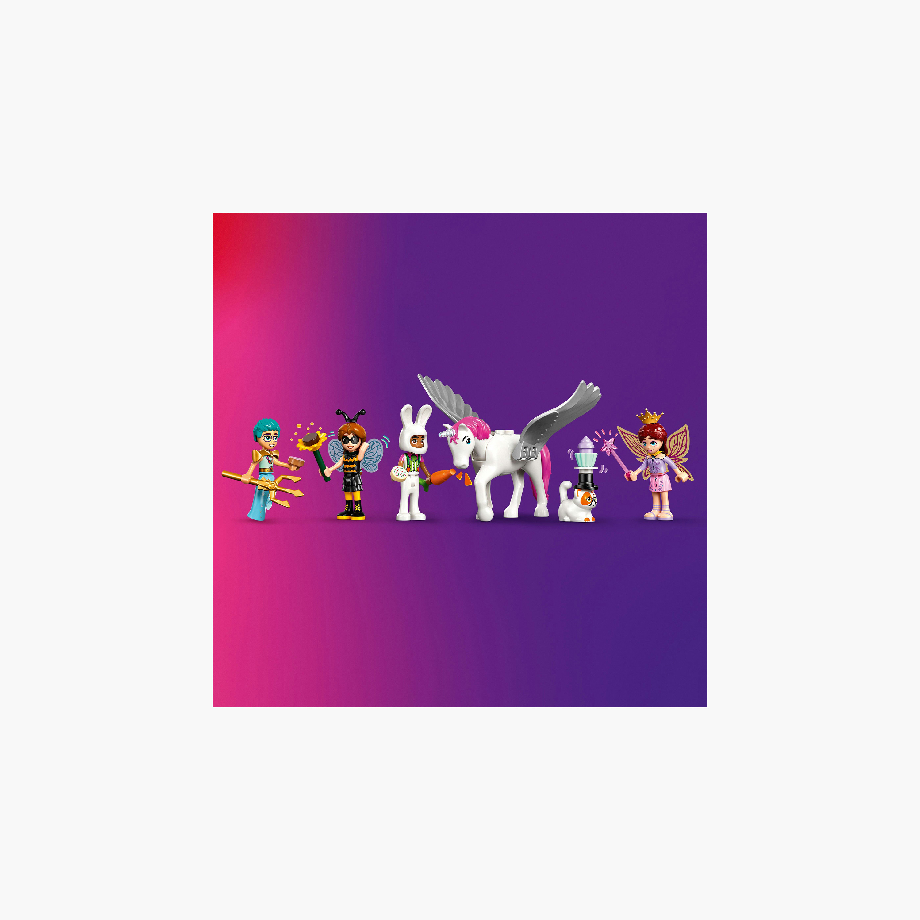 مجموعة بناء حفلة تنكّرية مع يونيكورن وجنية من ليجو® فريندز - 42661-toys-buildingblocks-blocks-image-5