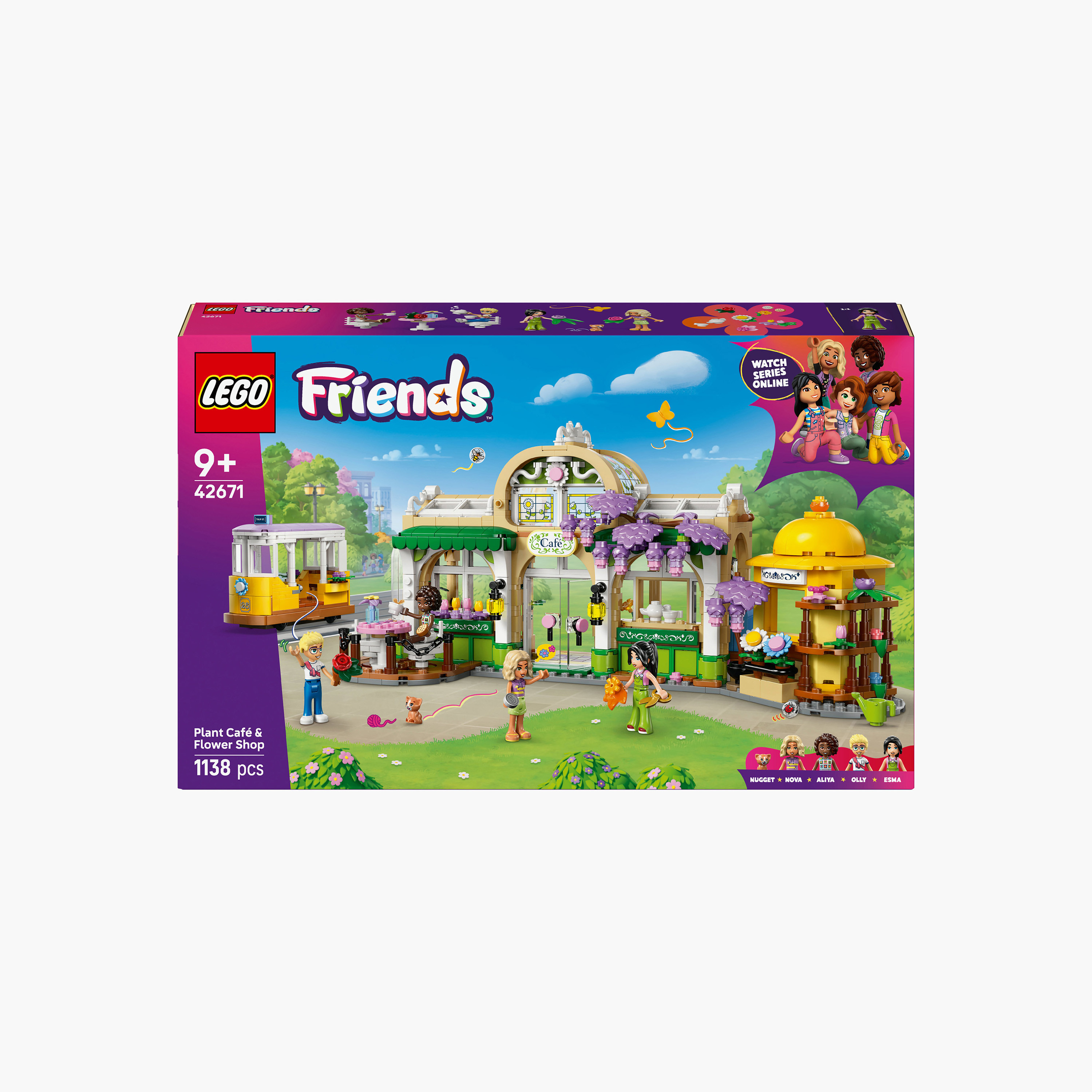 LEGO® Friends Plant Café & Flower Shop Building Kit Pretend-Play Set 42671-toys-buildingblocks-blocks-image-9