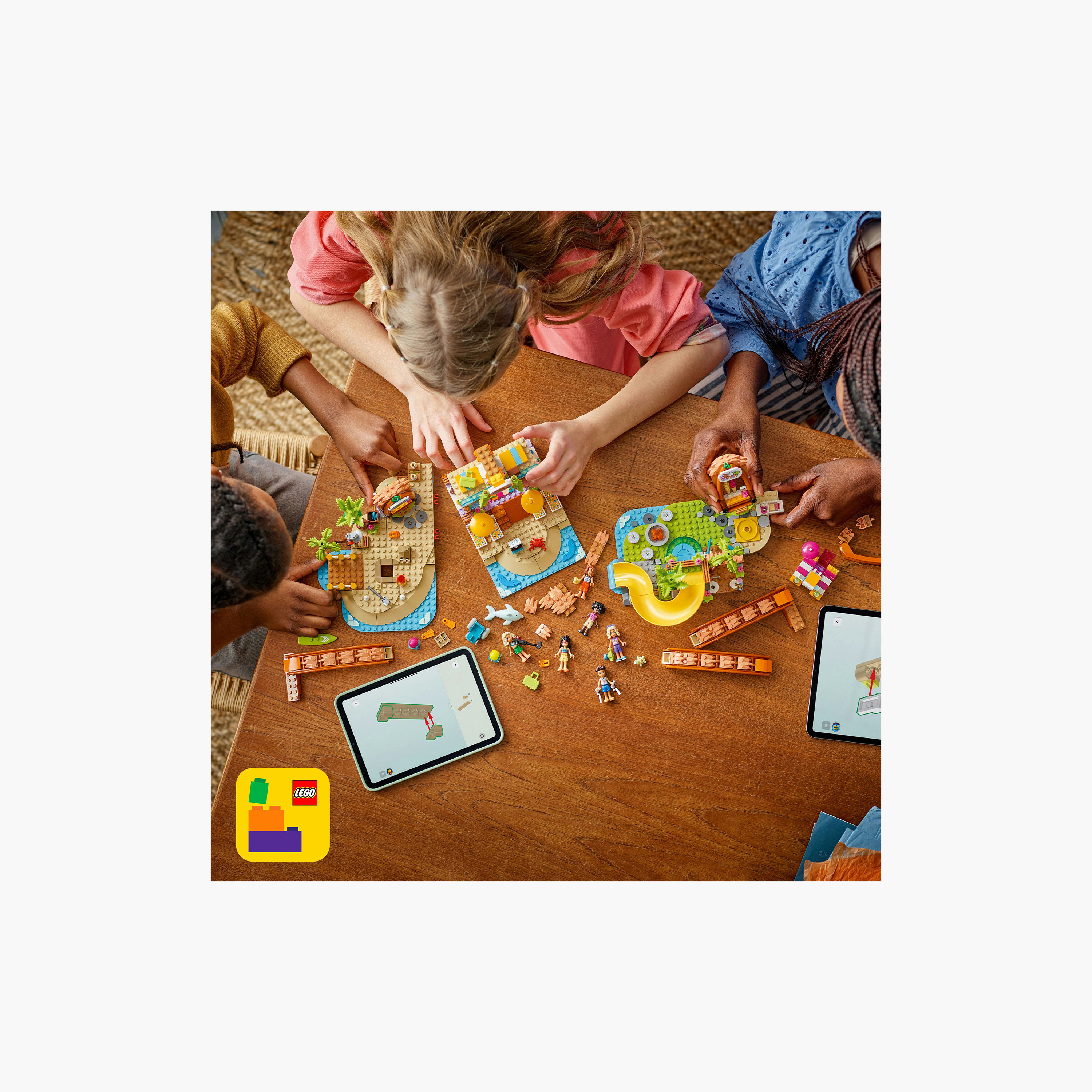 LEGO® Friends Family Holiday Beach Resort Building Set 42673-toys-buildingblocks-blocks-image-8