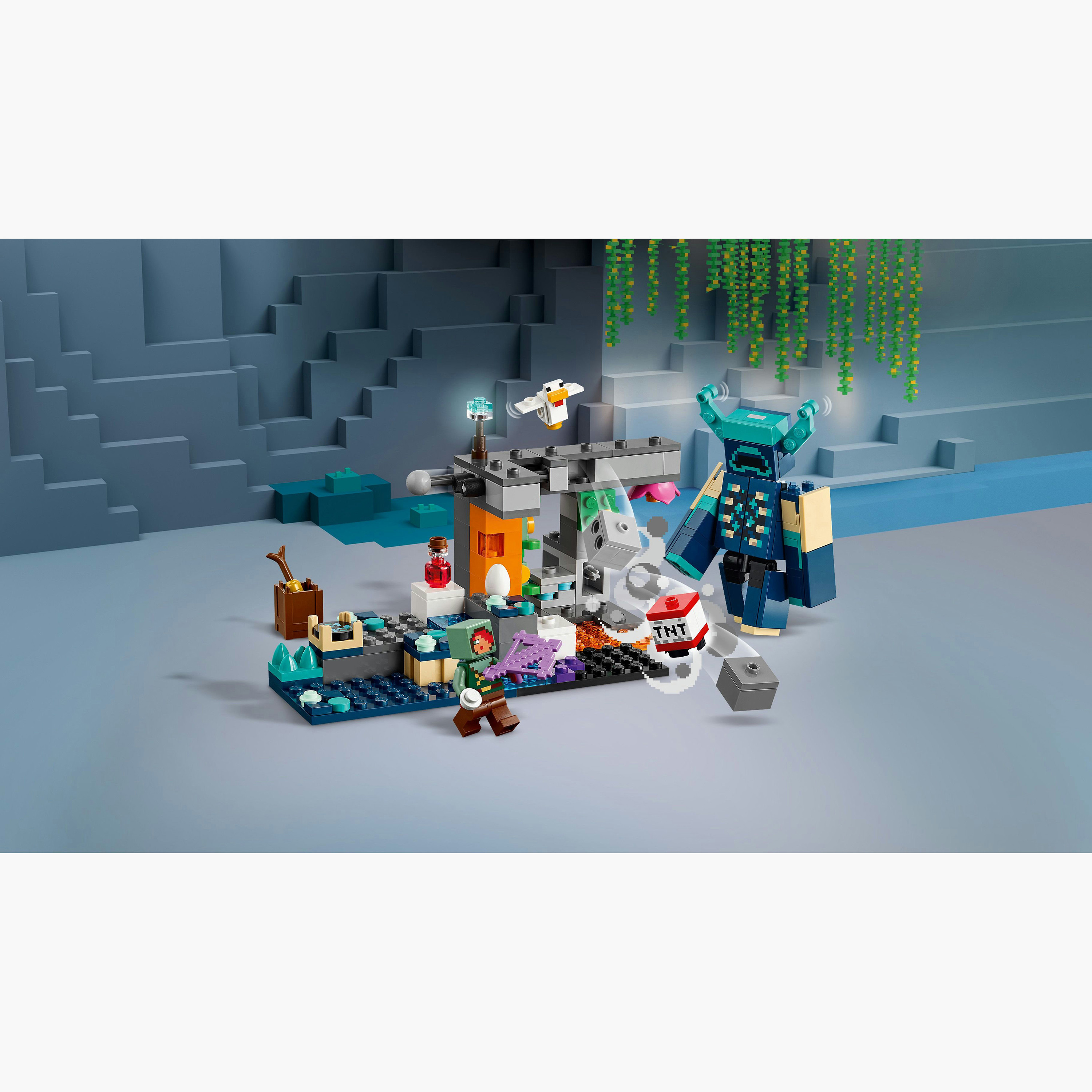 LEGO® Minecraft® The Warden Encounter Collectible Video Game Merch 21274-toys-buildingblocks-blocks-image-4