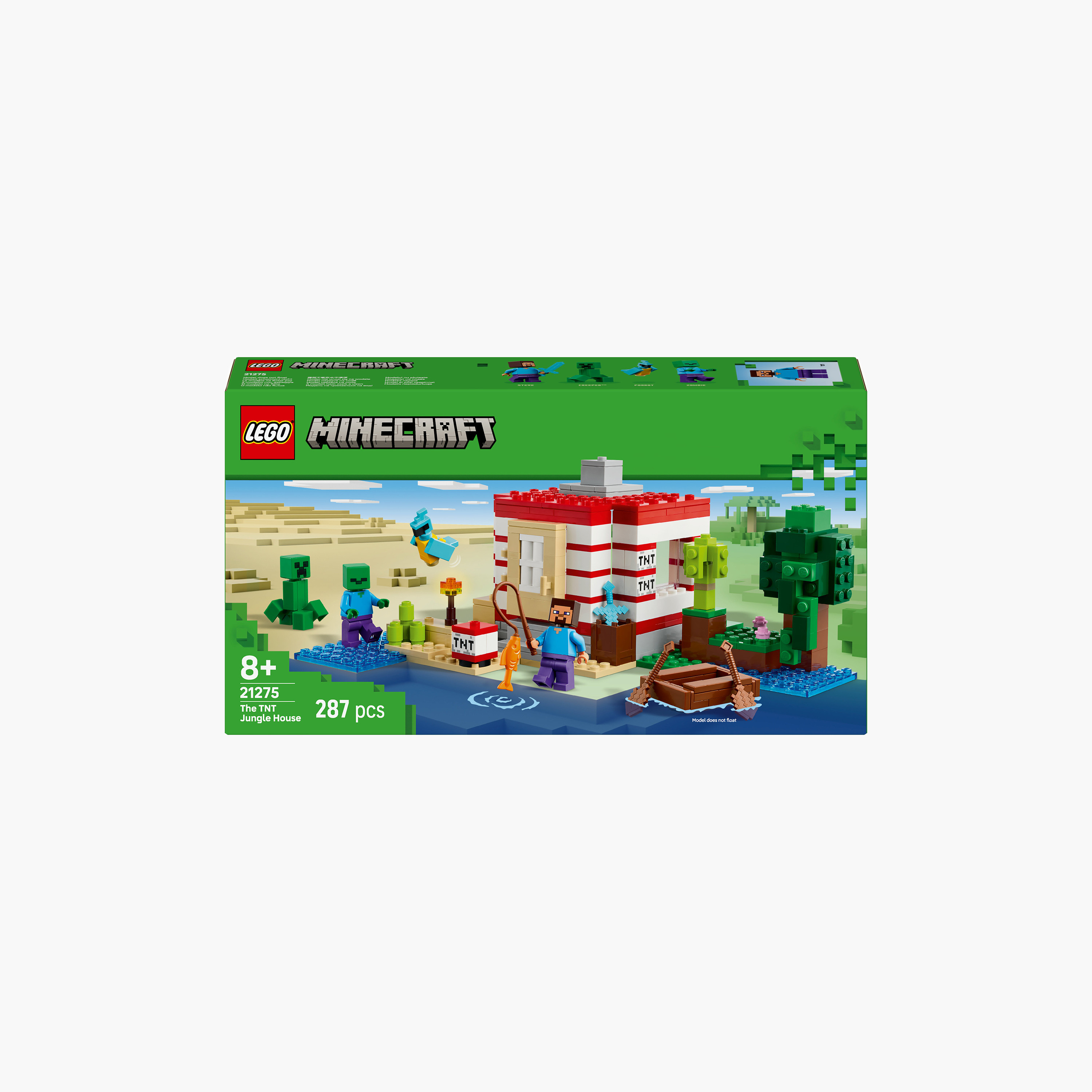 LEGO® Minecraft® The TNT Jungle House, Video Game Collectible Toy 21275-toys-buildingblocks-blocks-image-6