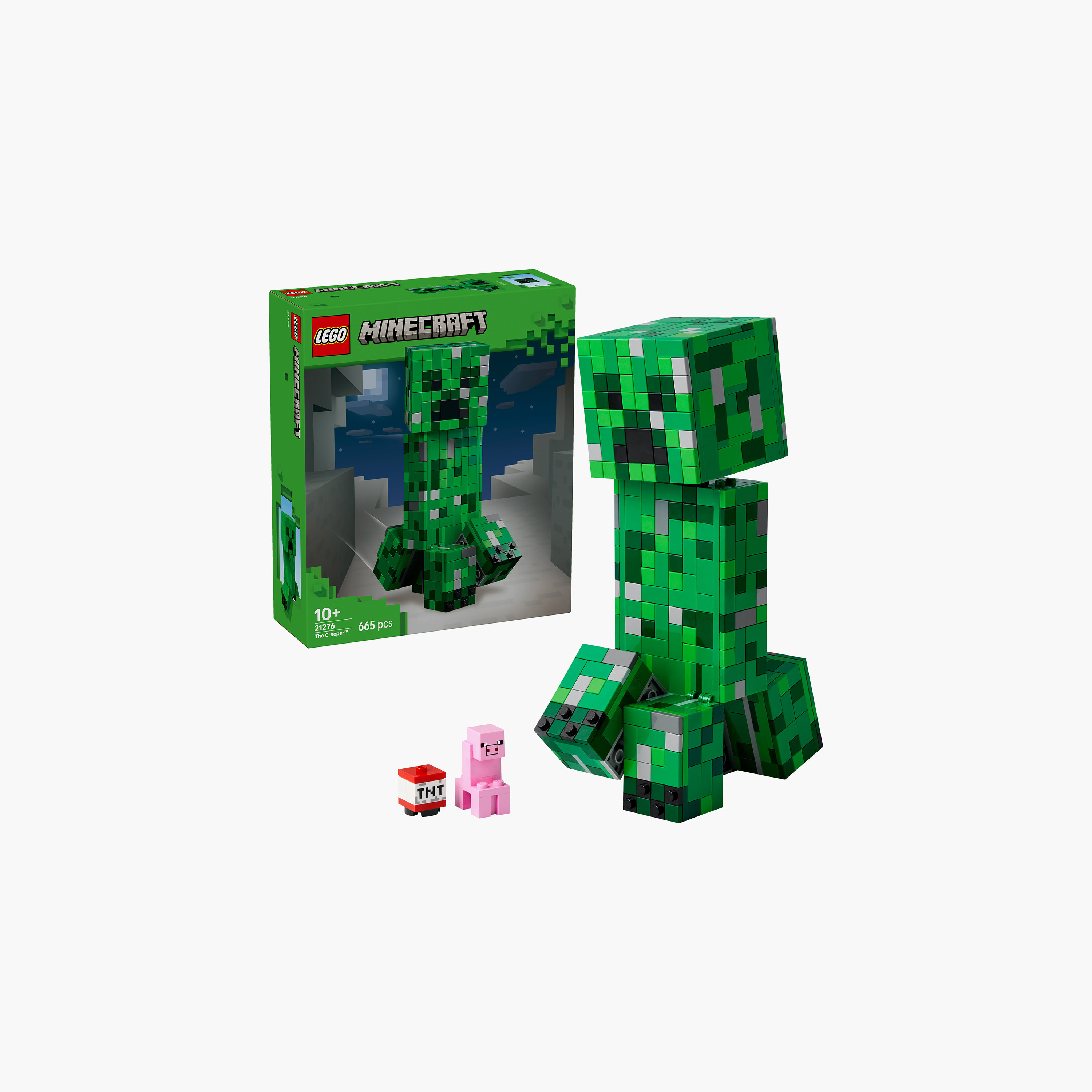 Lego 21276 Minecraft 665-Piece The Creeper Block Set-toys-buildingblocks-blocks-image-1