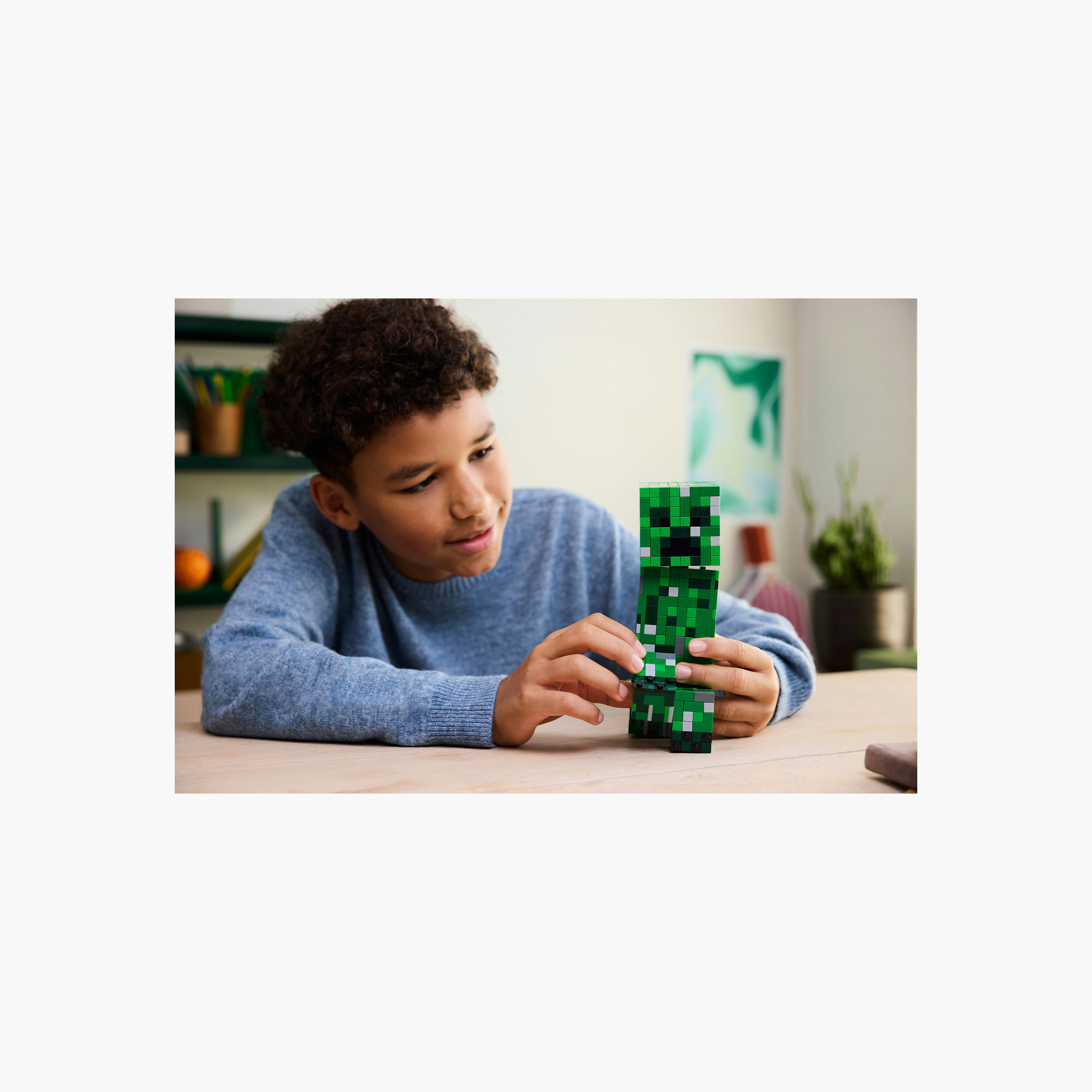 Lego 21276 Minecraft 665-Piece The Creeper Block Set-toys-buildingblocks-blocks-image-7