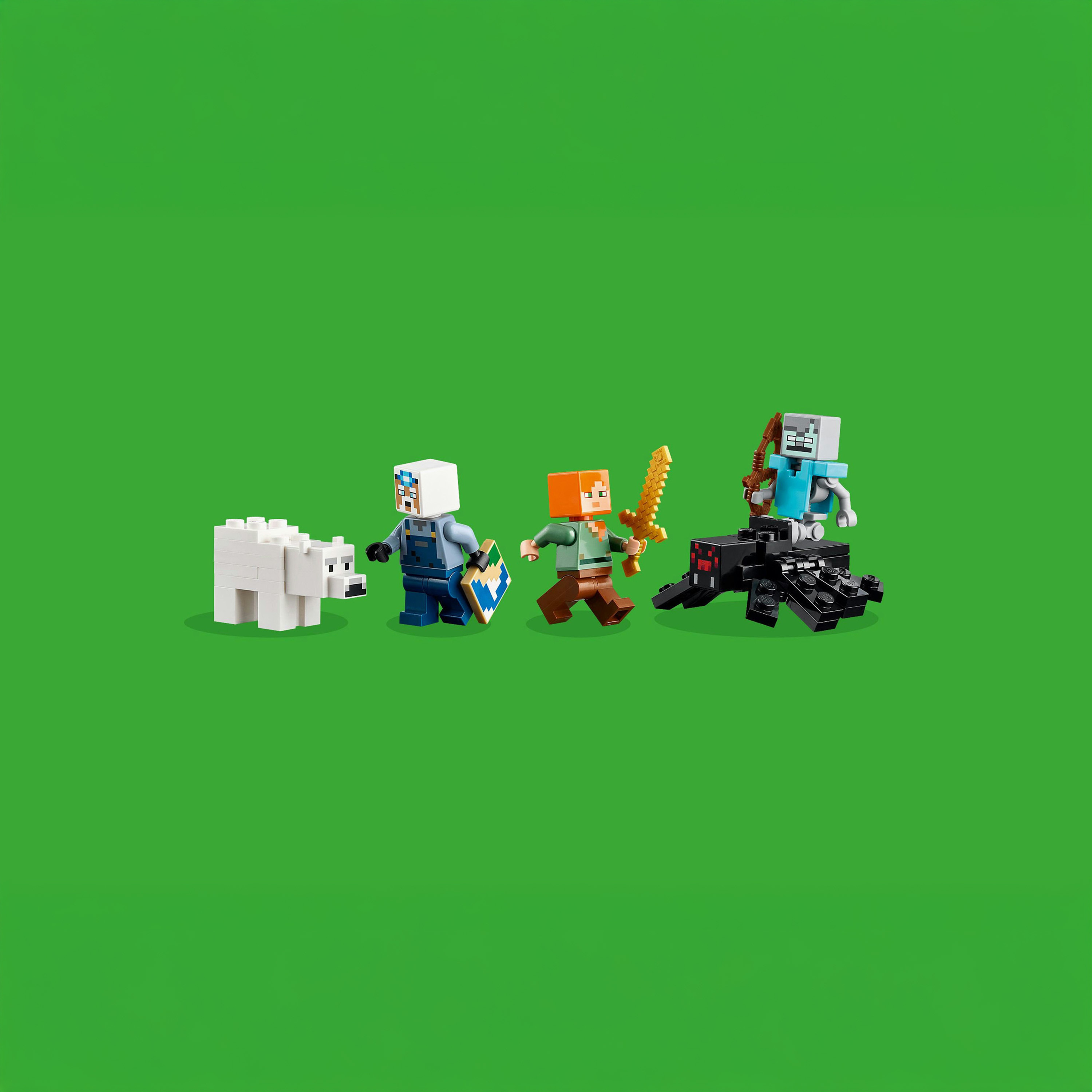 LEGO® Minecraft® The Pickaxe Mine Gamer-Room Decor and Axe Toy 21277-toys-buildingblocks-blocks-image-4