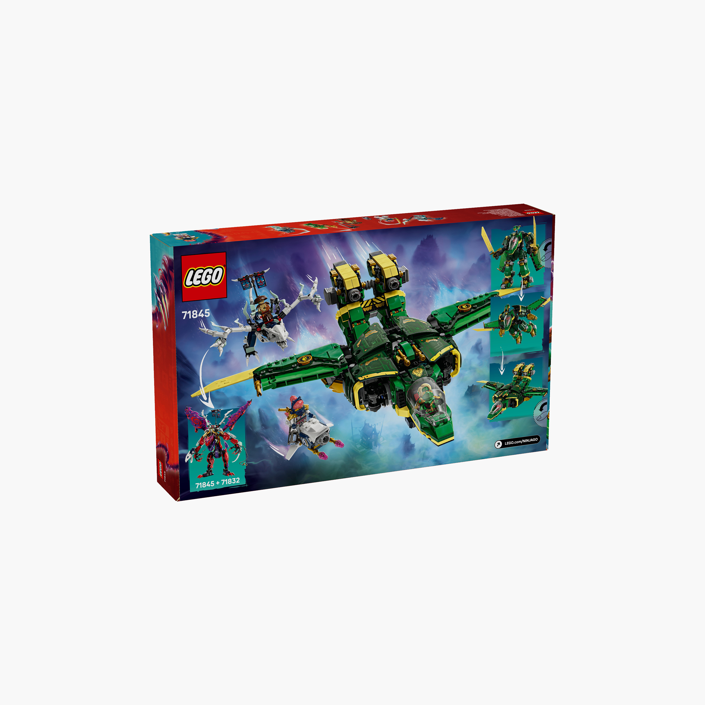 LEGO® NINJAGO® Lloyd’s Jet Mech Ninja Toy Building Kit 71845-toys-buildingblocks-blocks-image-8